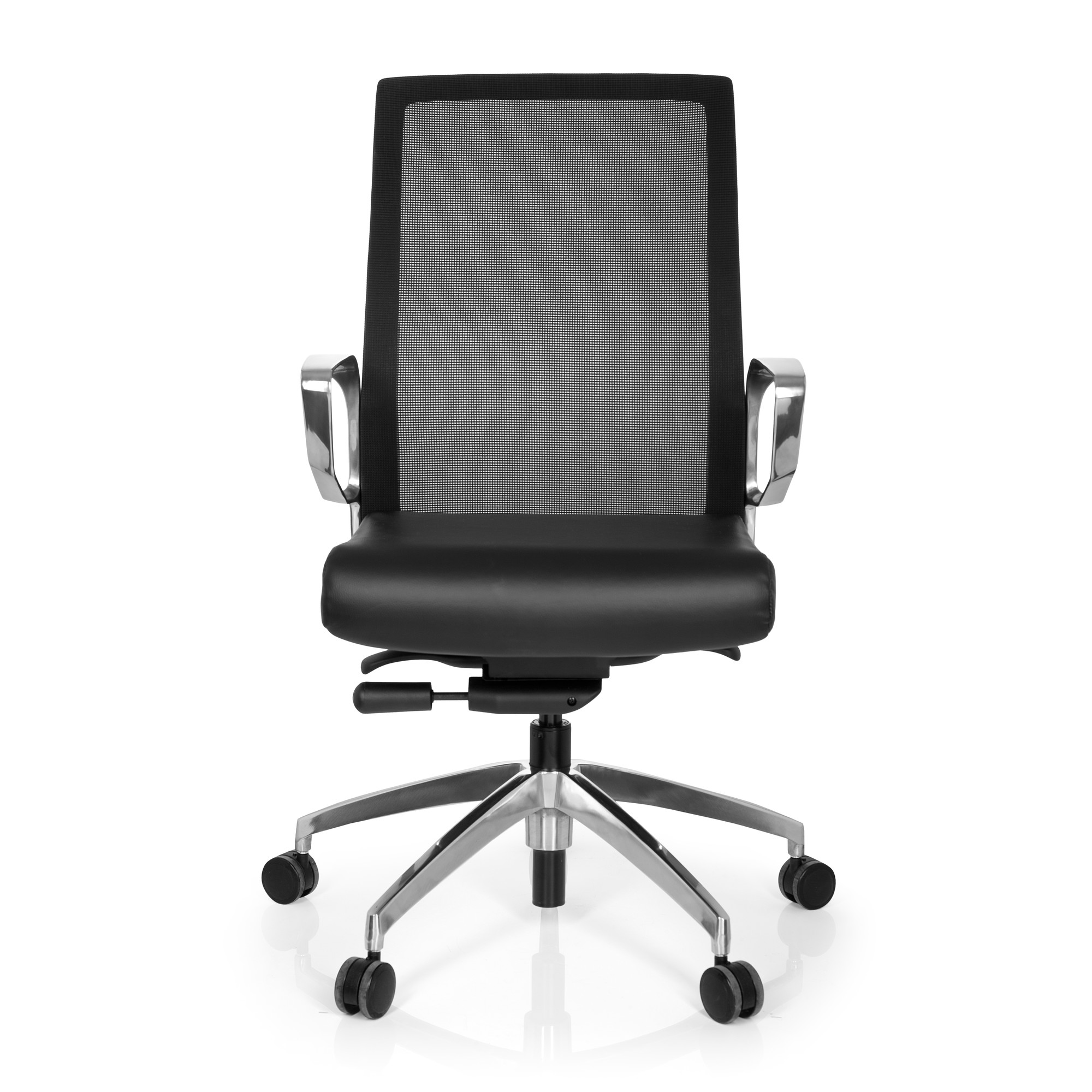 PROVIDER NET Swivel Office Chair with Casters Fabric Black