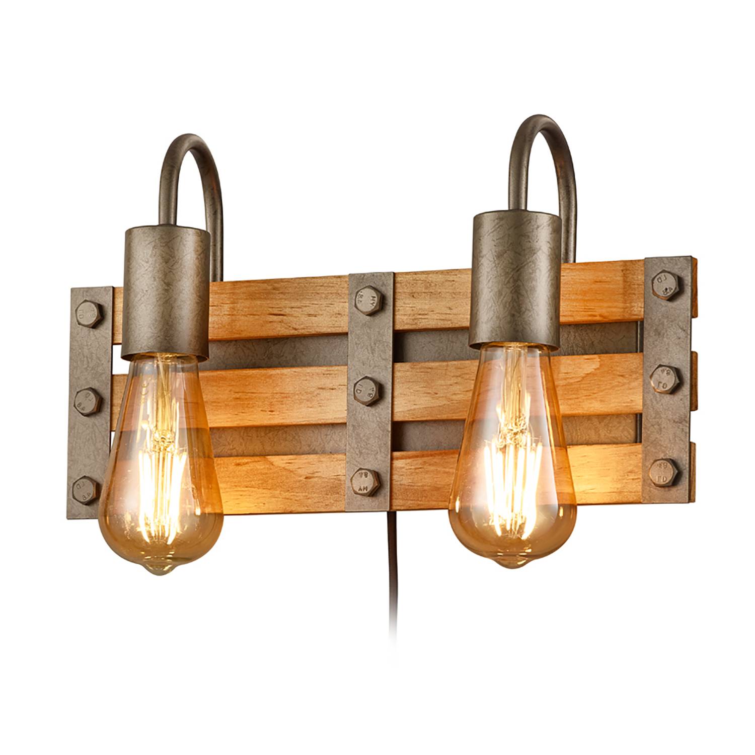 Wall lamp Khan Brown