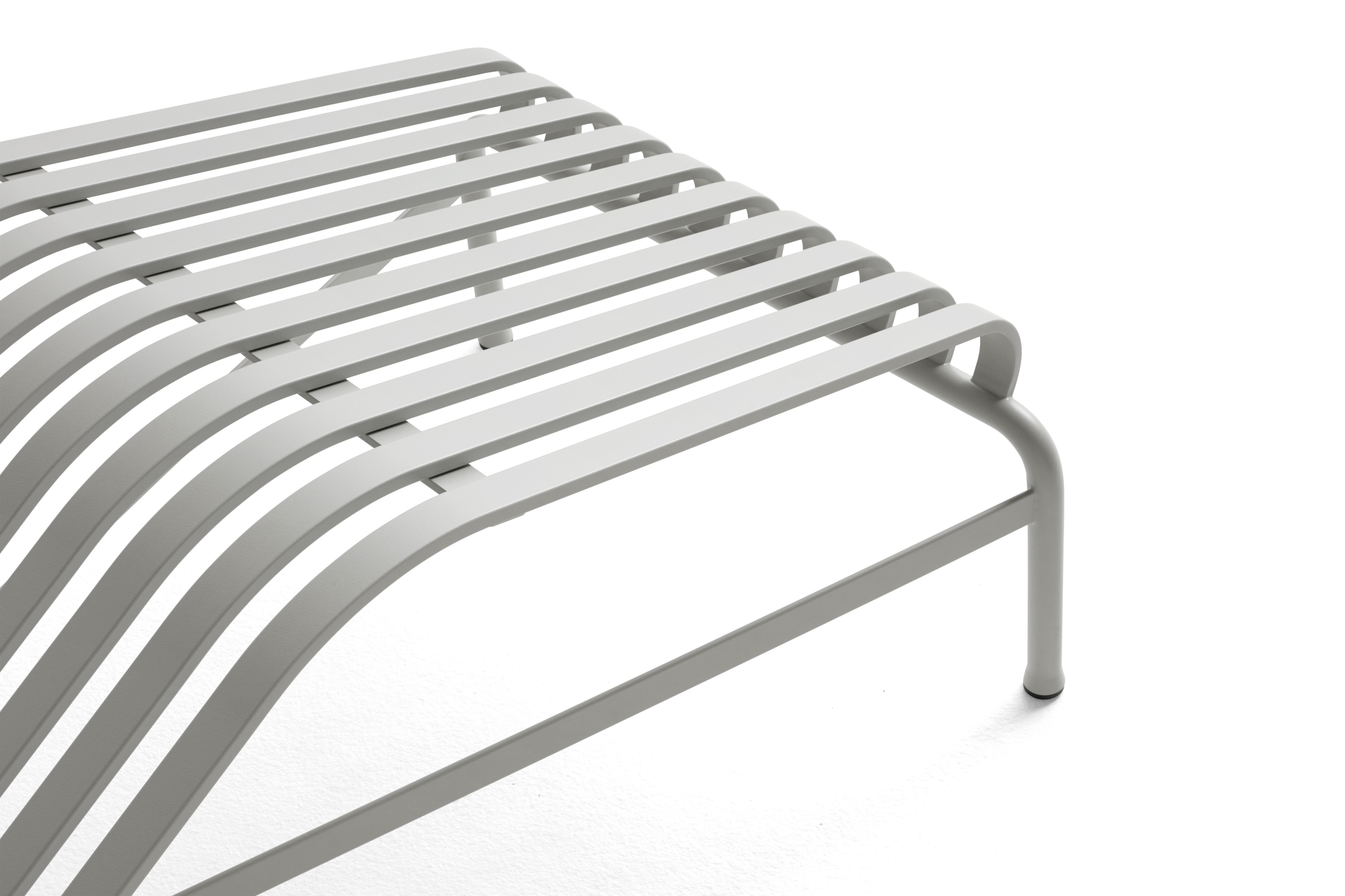 Palissade Chaise Longue Grau