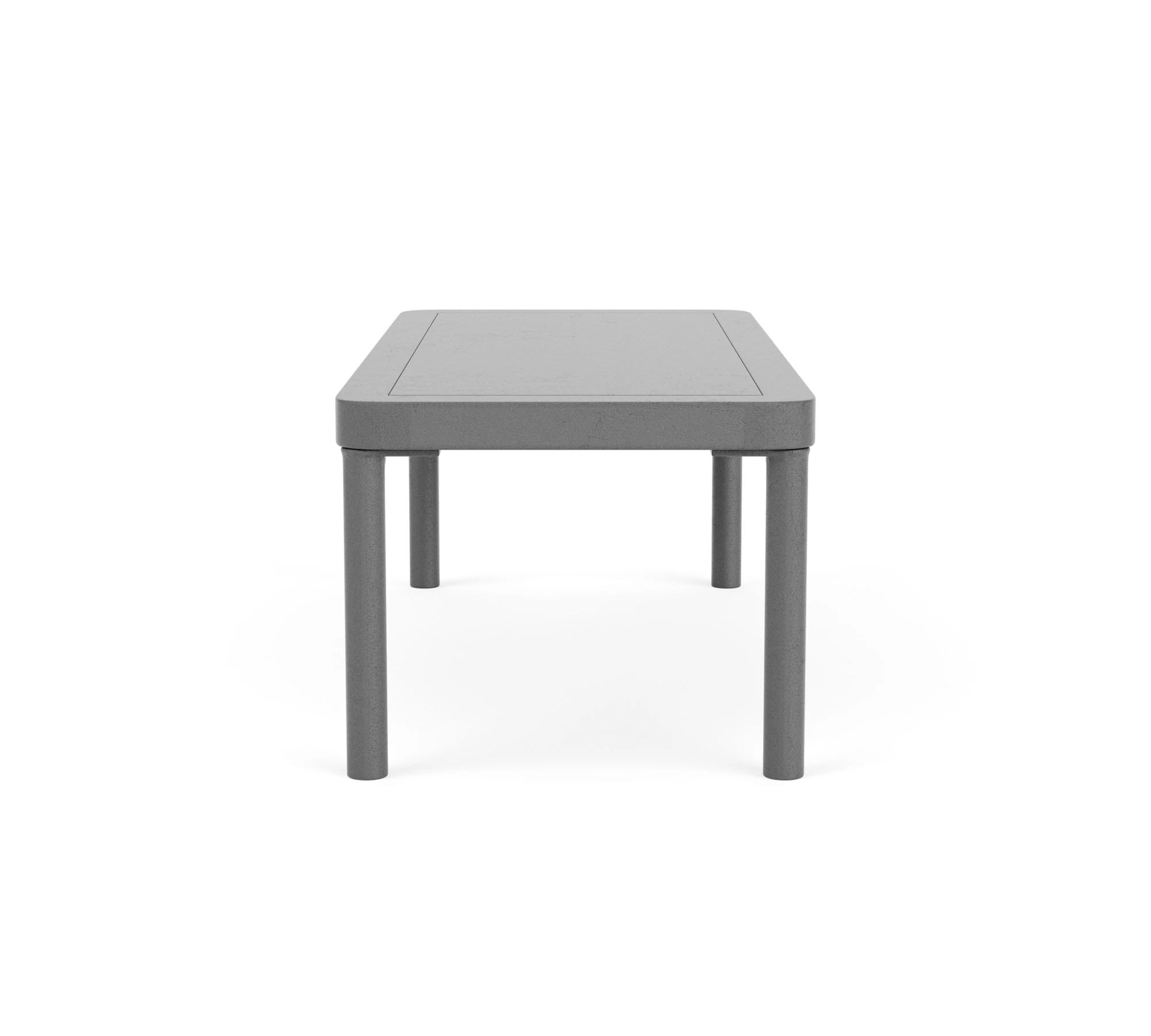 Hadley Outdoor Couchtisch Anthracite Grey Steel 30 x 70 cm