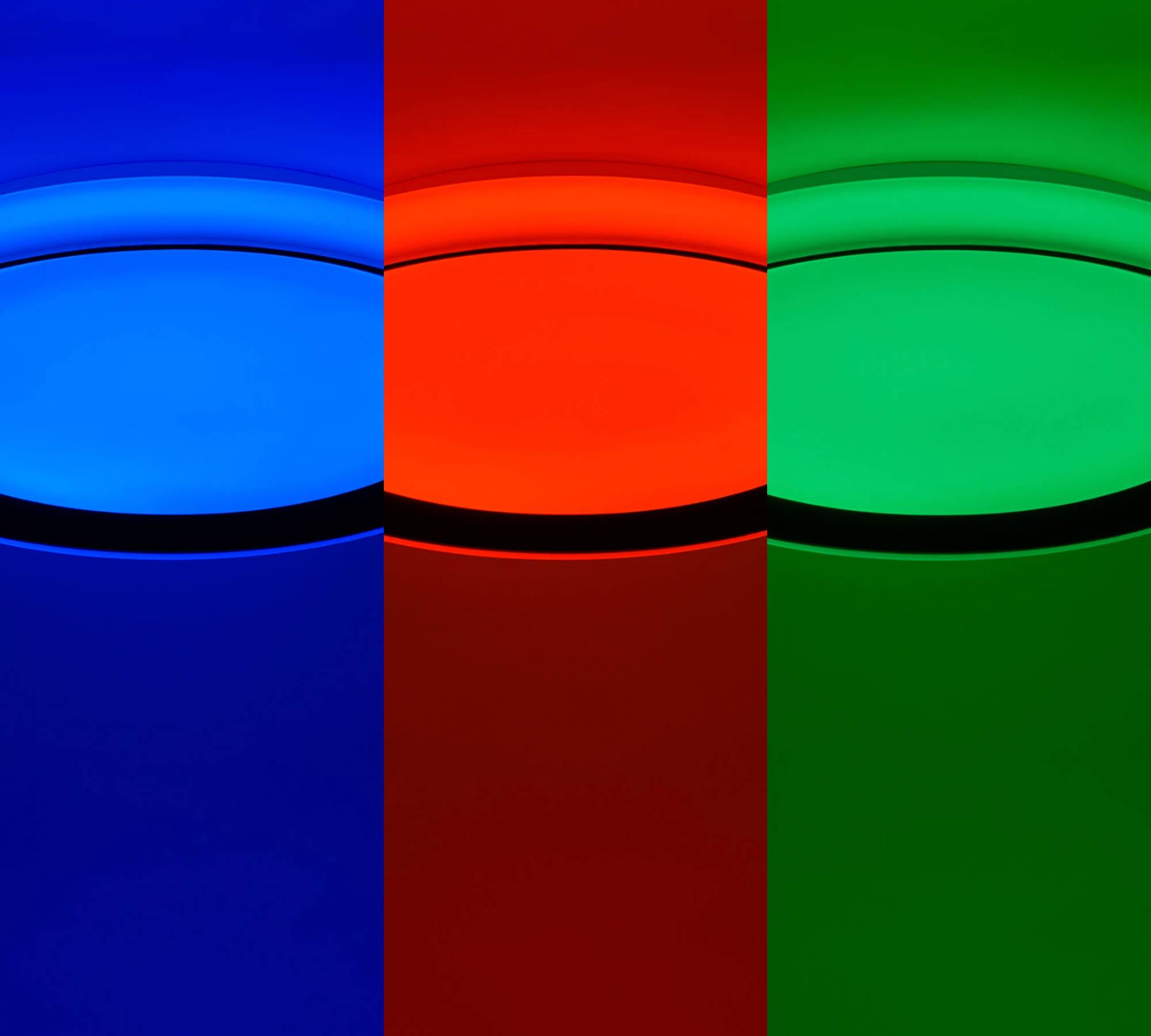 LED Deckenleuchte 1-flammig Kunstoff Metall