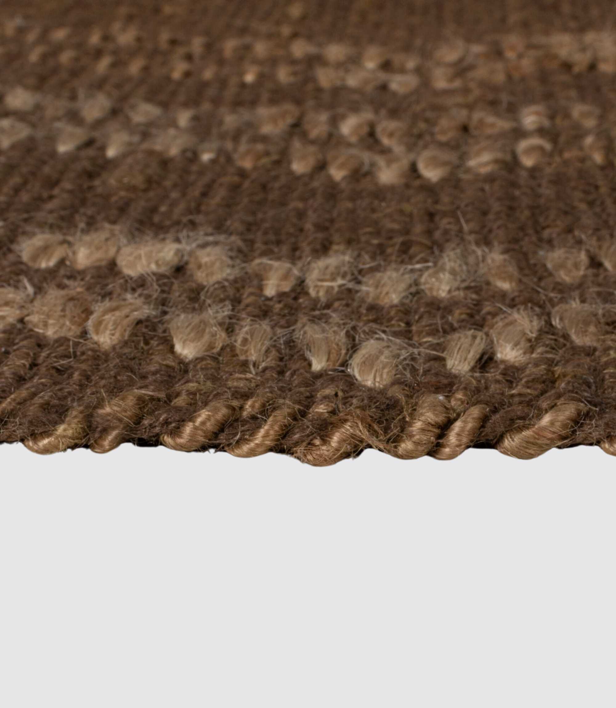 Jute-Teppich Trey Handgewebt Natur 120x170