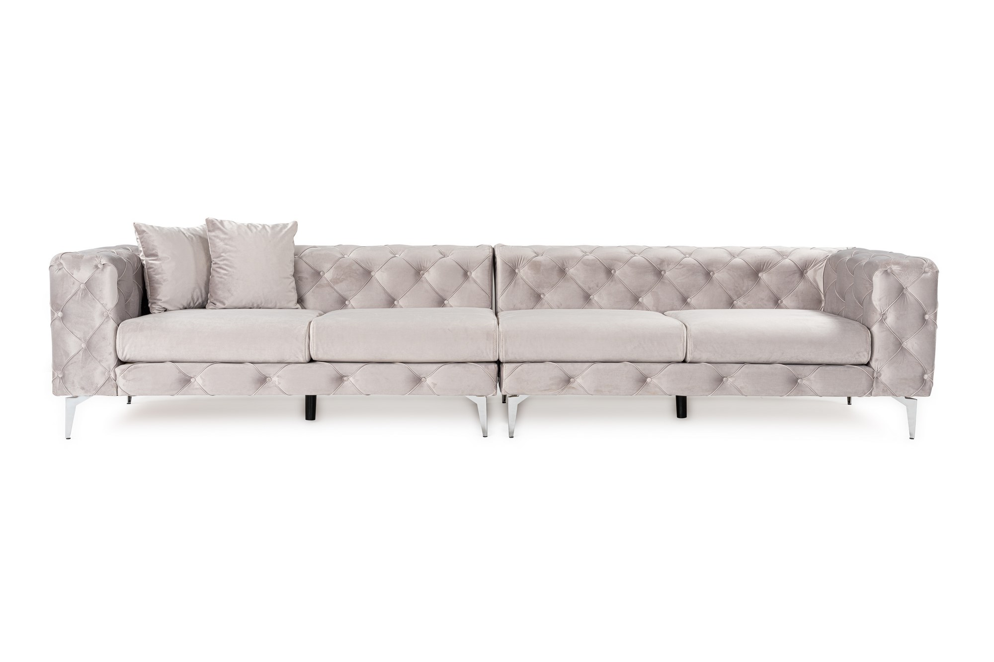 Como Sofa 4-Seater Light Grey