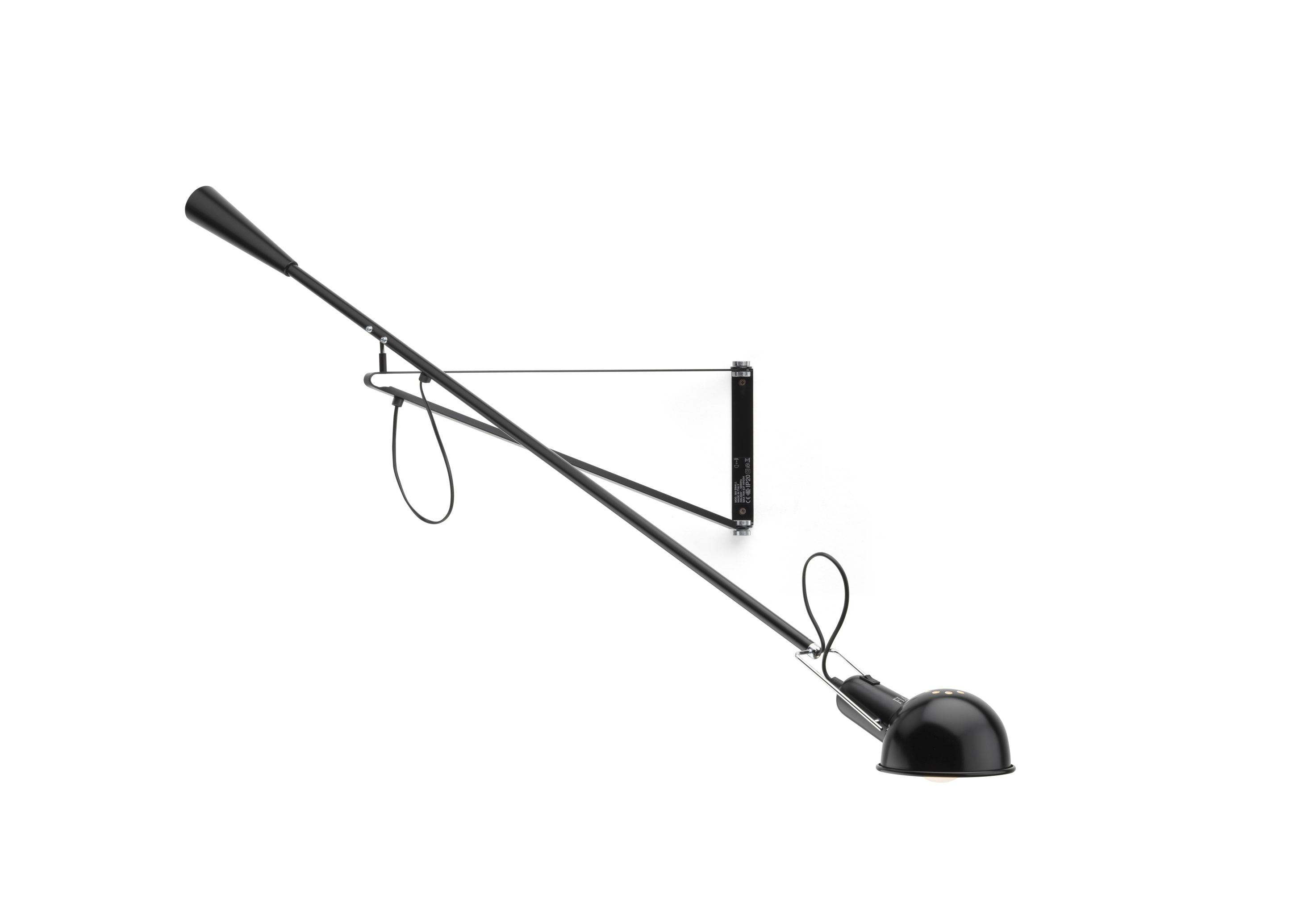 265 Wandleuchte Small Schwarz