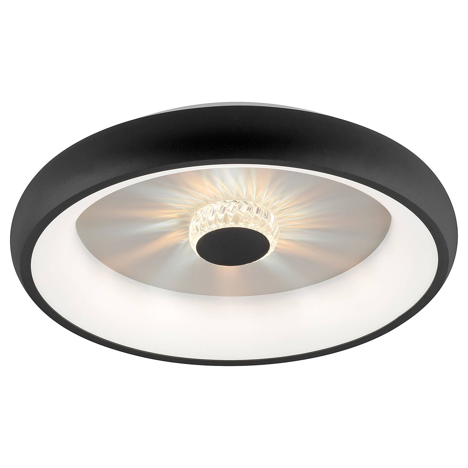 Vertigo Typ B LED-Deckenleuchte Eisen Schwarz