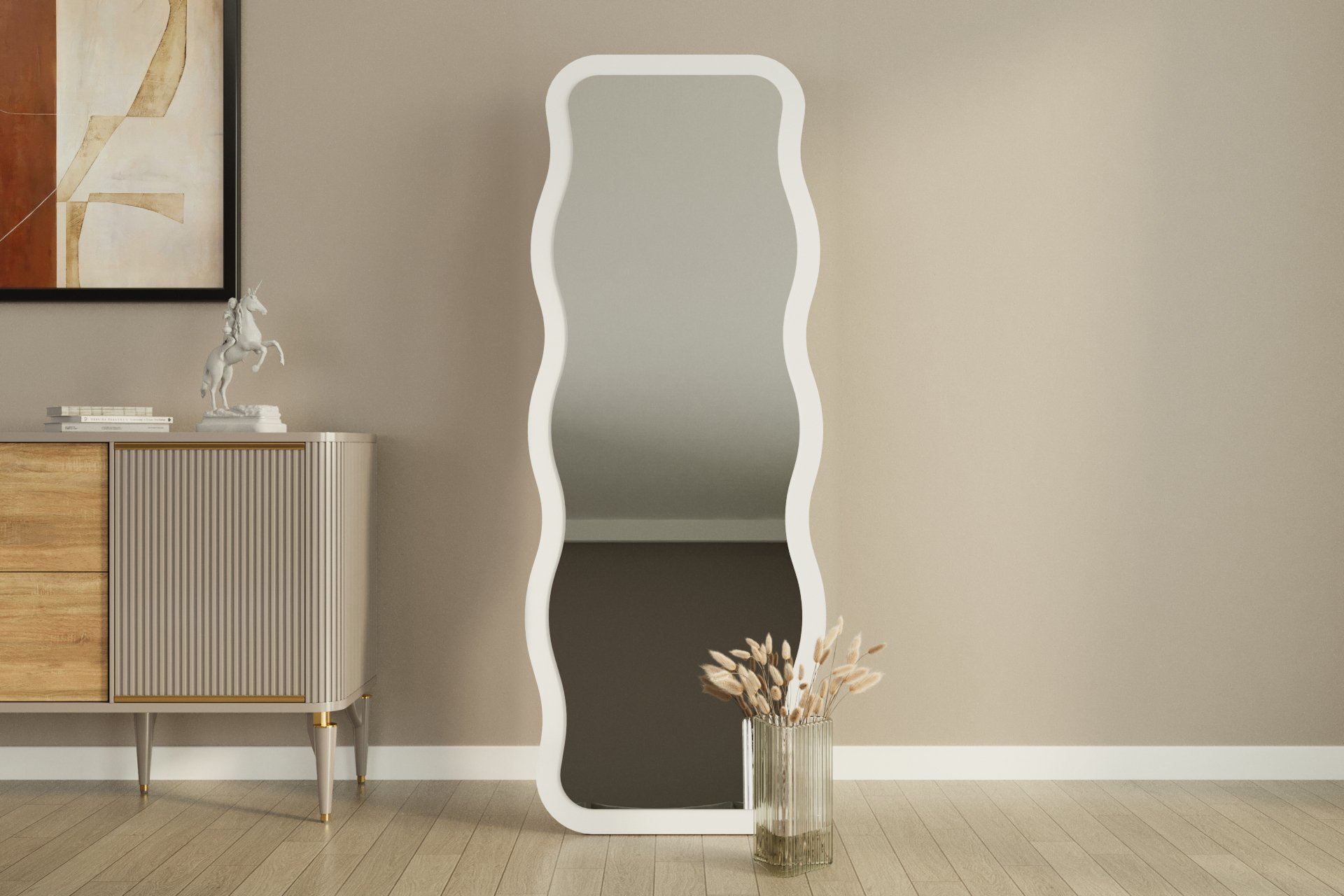 Aror Mirror White