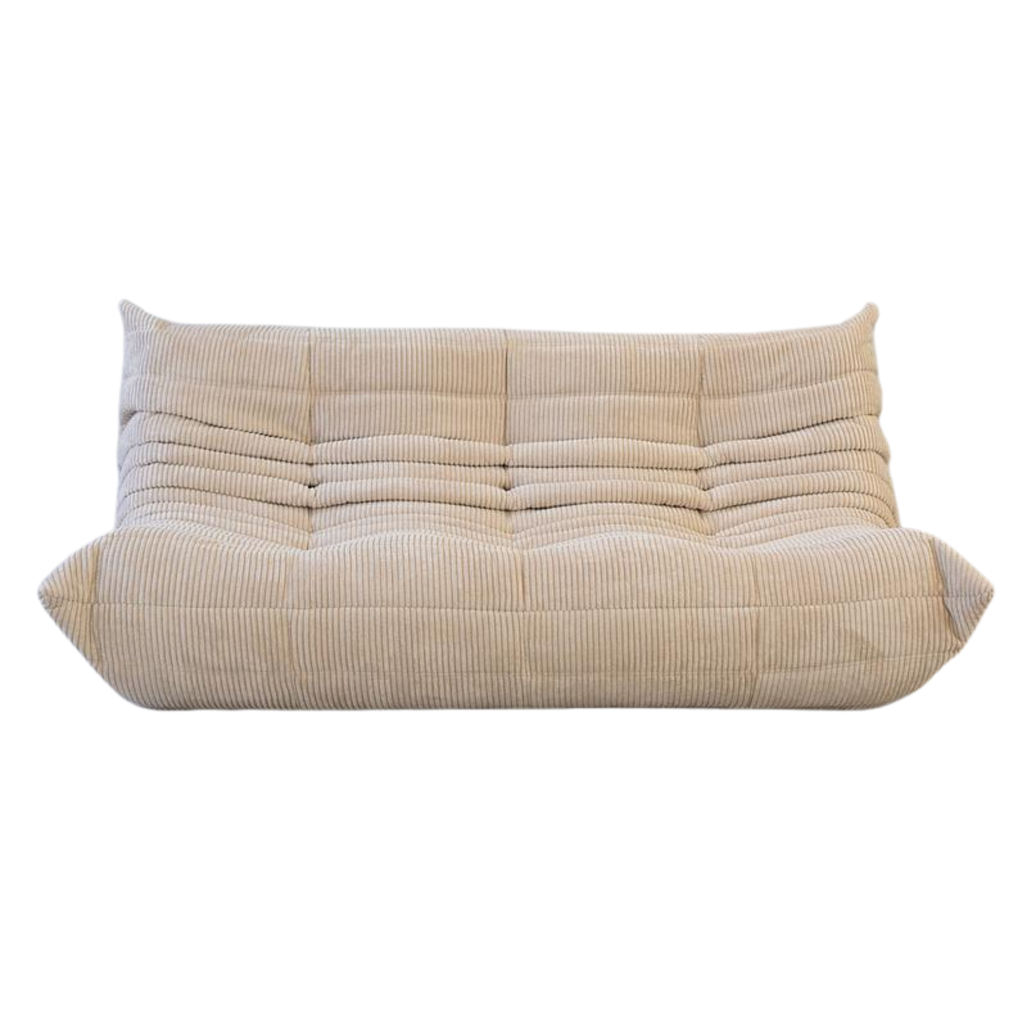 Togo Sofa 3-seater Cord Beige