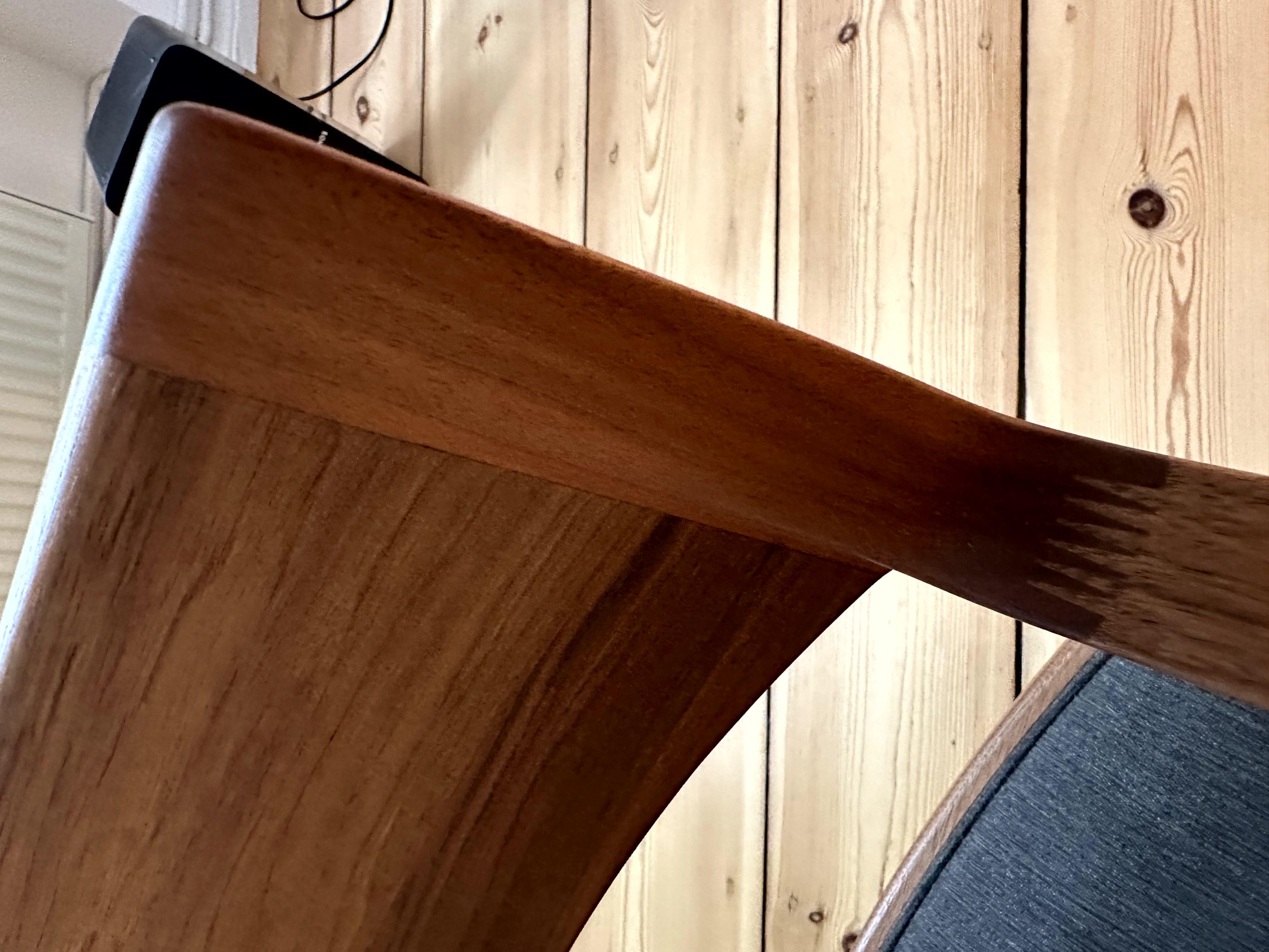 4x Armlehnstuhl Nussbaumholz