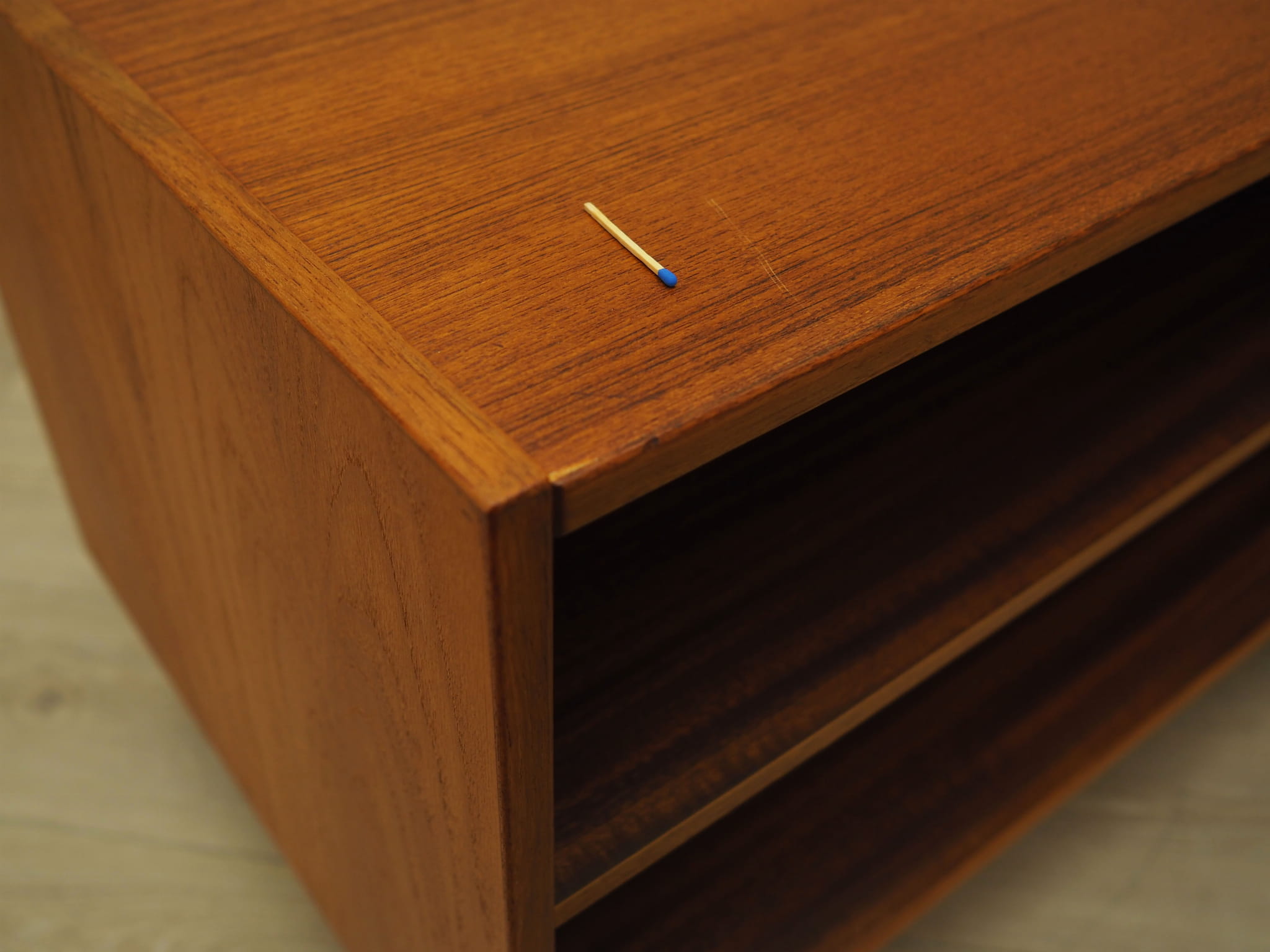 Vintage Bookshelf Teak Brown 1970s