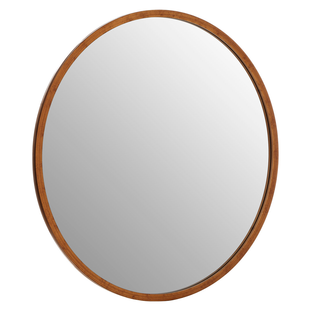 Saska Antik Wandspiegel mit Silber-Finish
