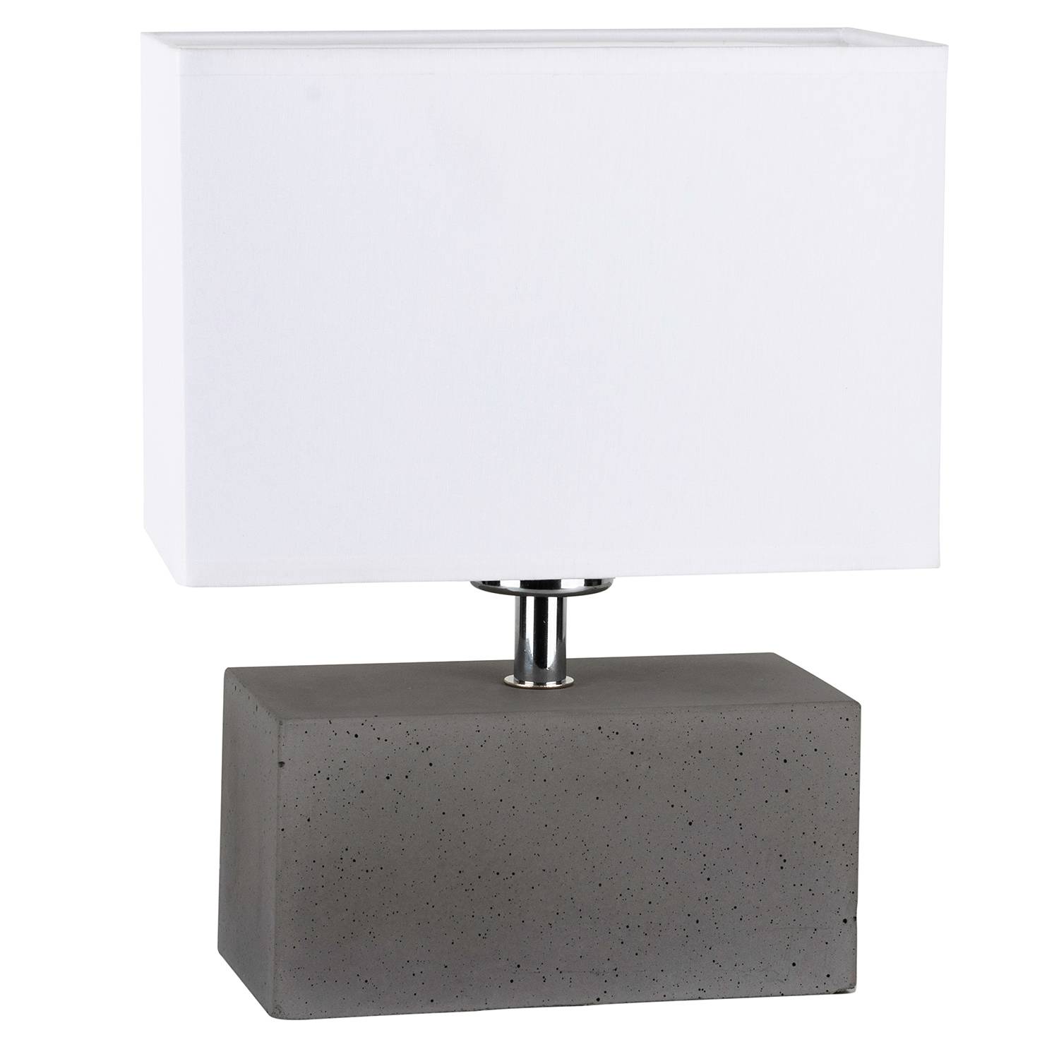 Strong Double II Tischleuchte Beton 1-flammig Grau