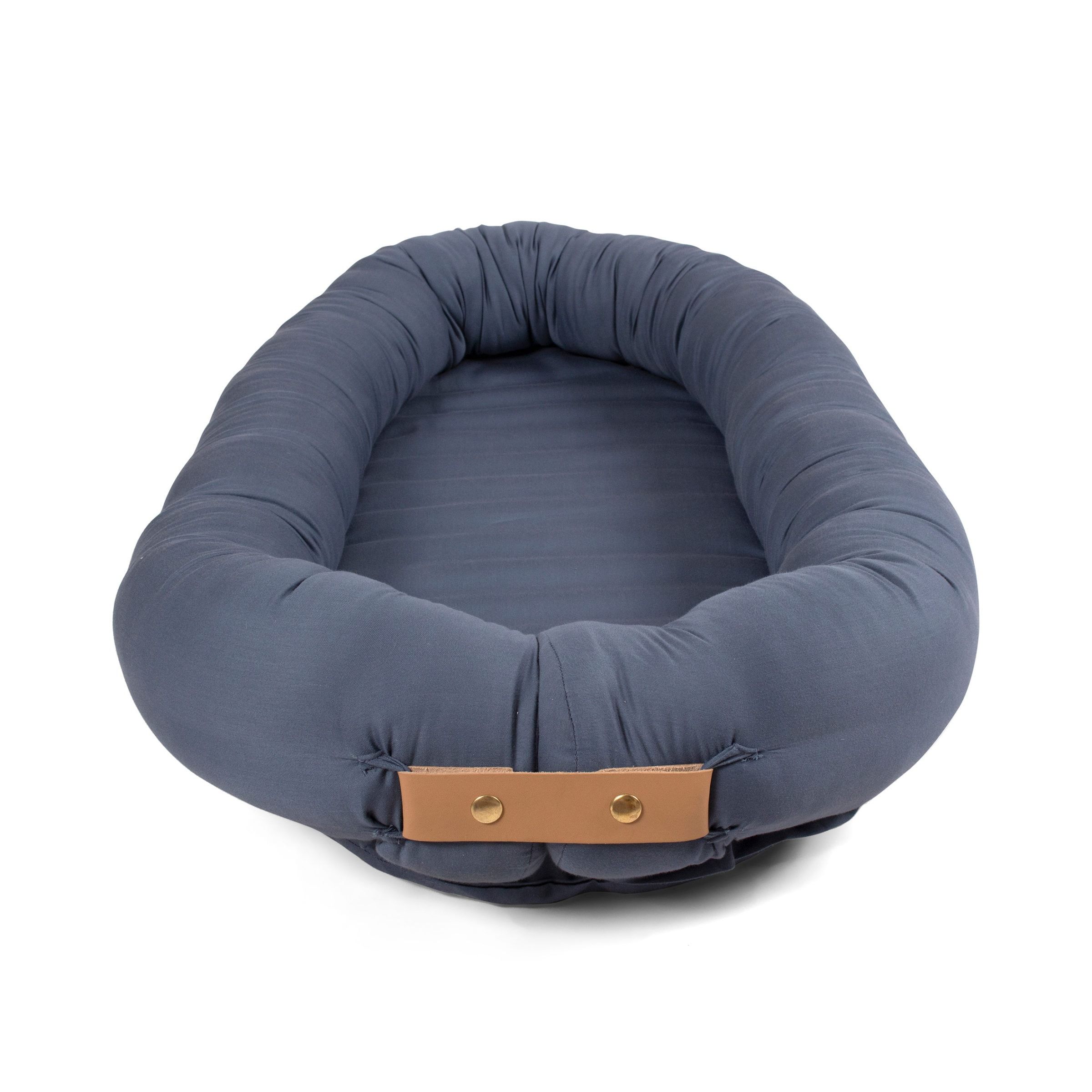 Babynest Bio-Baumwolle Kapok Blau