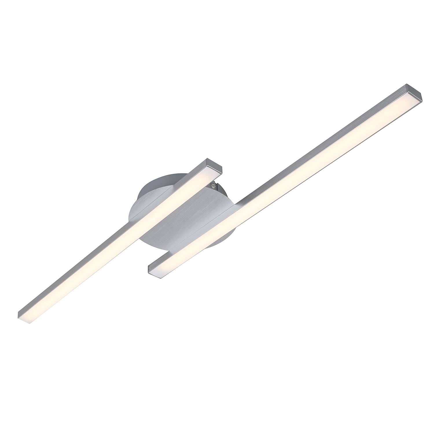 Go LED ceiling light iron 2-flame