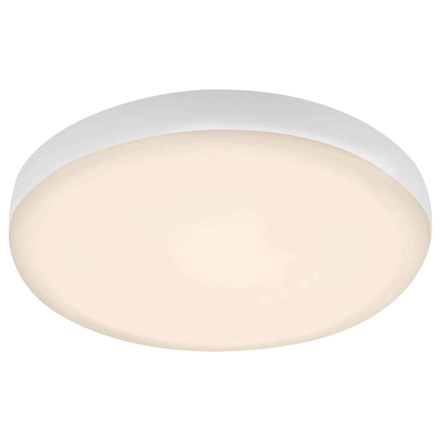 LED-Einbauleuchte Plat I Weiß Ø 10cm