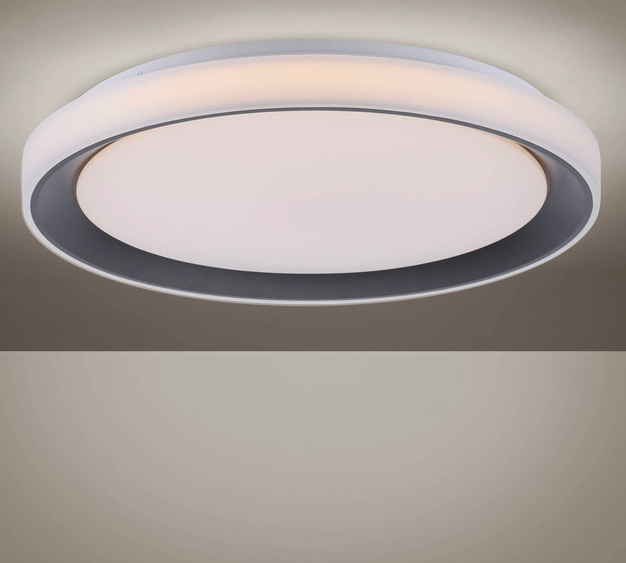 LED Deckenleuchte 1-flammig Kunstoff Metall