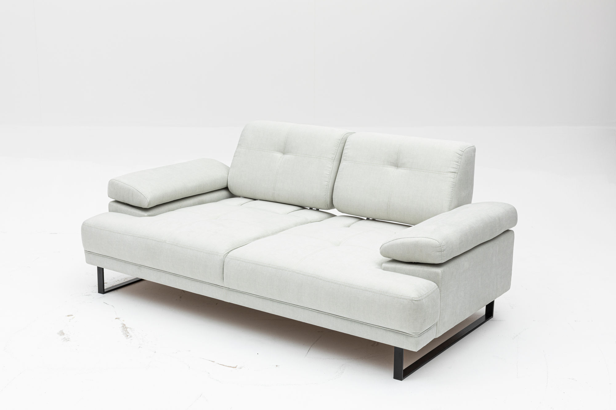 Mustang Sofa 3-Sitzer Weiß