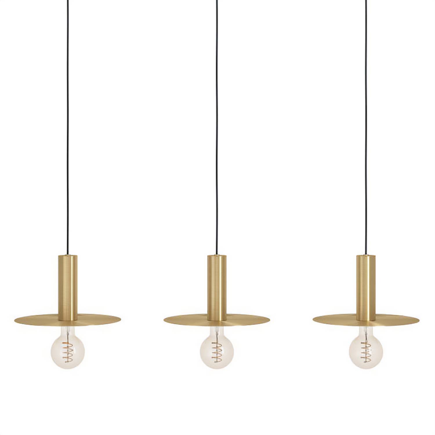Escandell Pendant Lamp Steel 3-light
