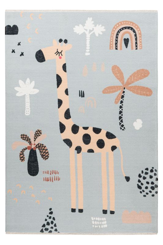 Greta Teppich Giraffe Baumwolle 115 x 170 cm