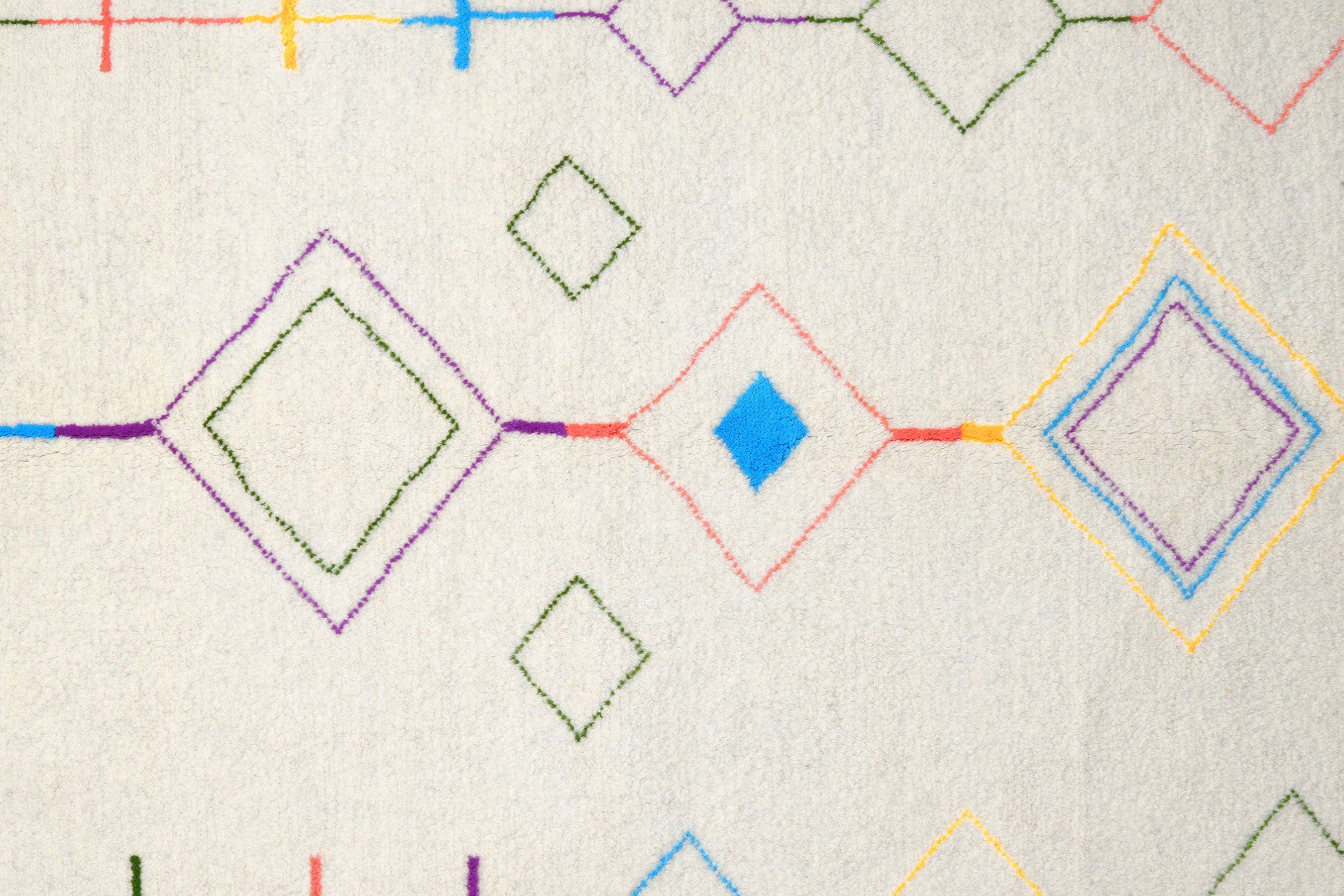 Gabbeh Basi Rug Cream-colored