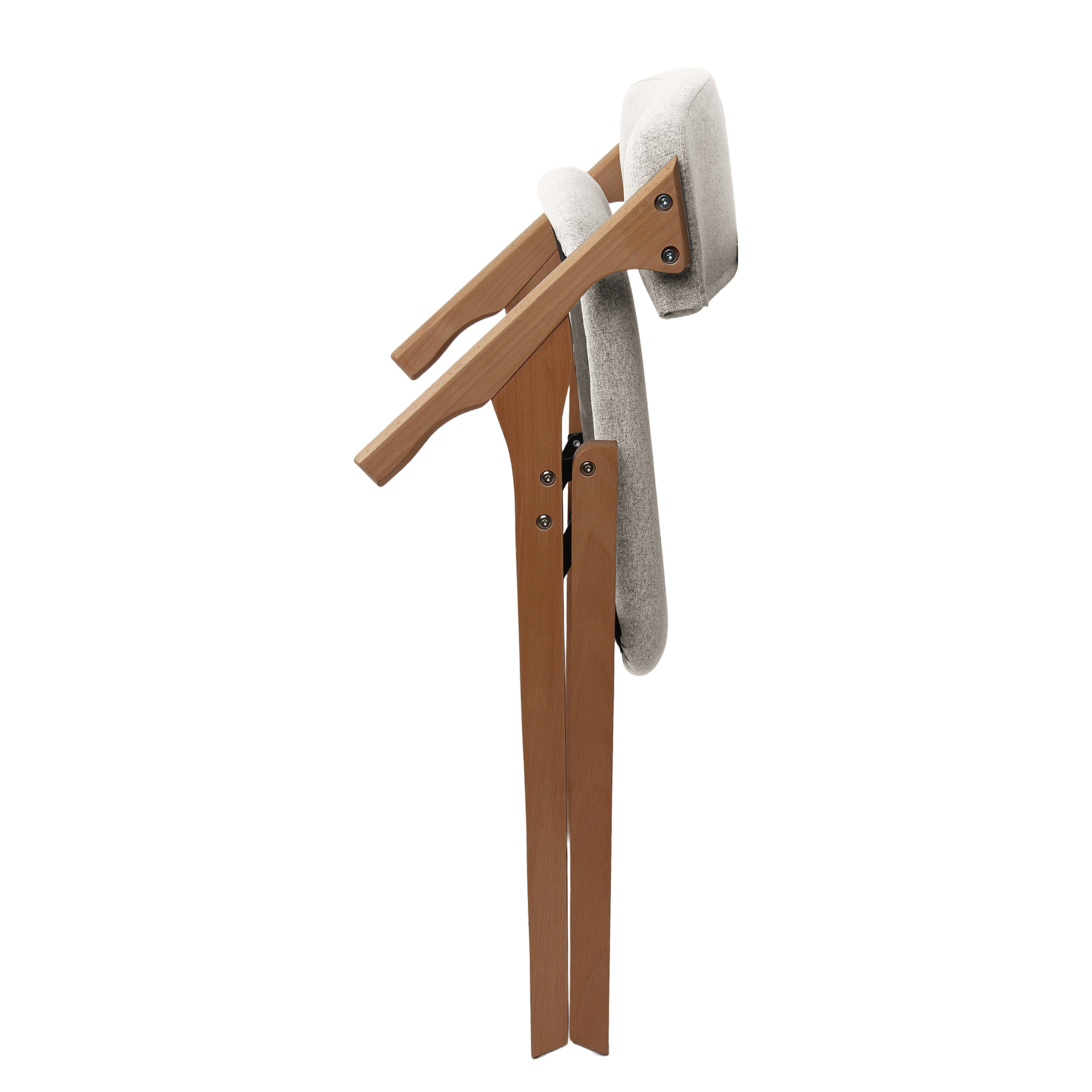 Armlehnenstuhl TYVSE Lichtgrau