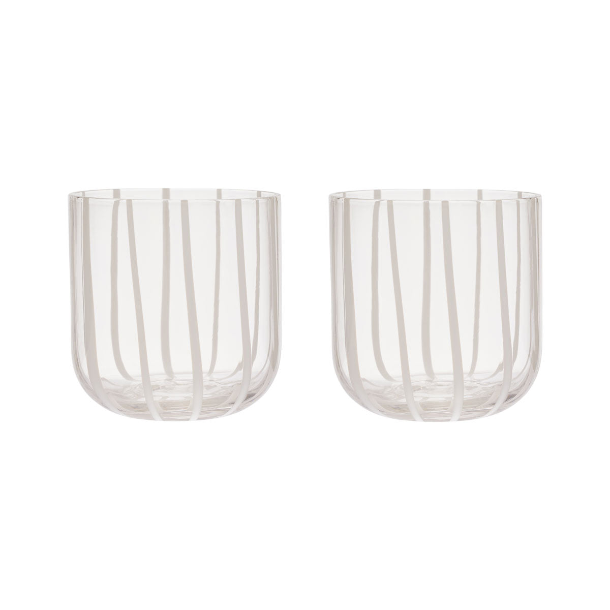 2x Mizu Glass Transparent