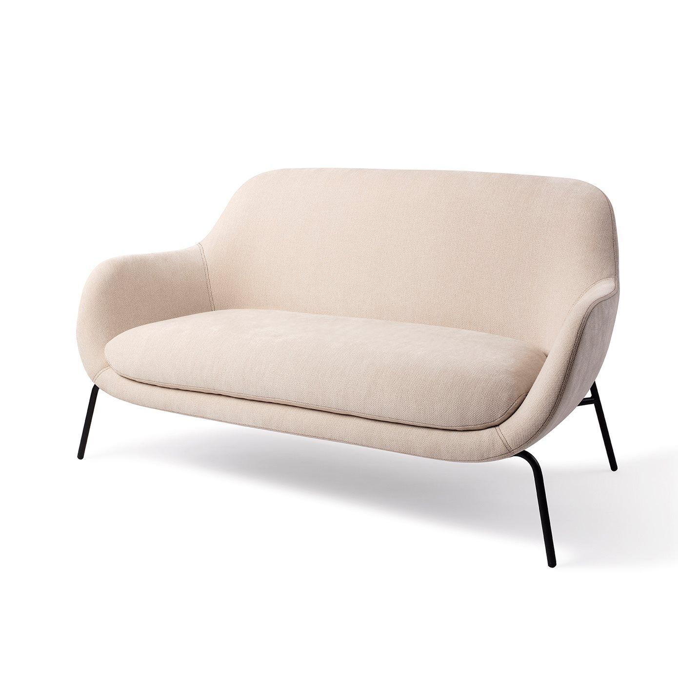 Ugo 2-Sitzer Sofa Cosmic Latte