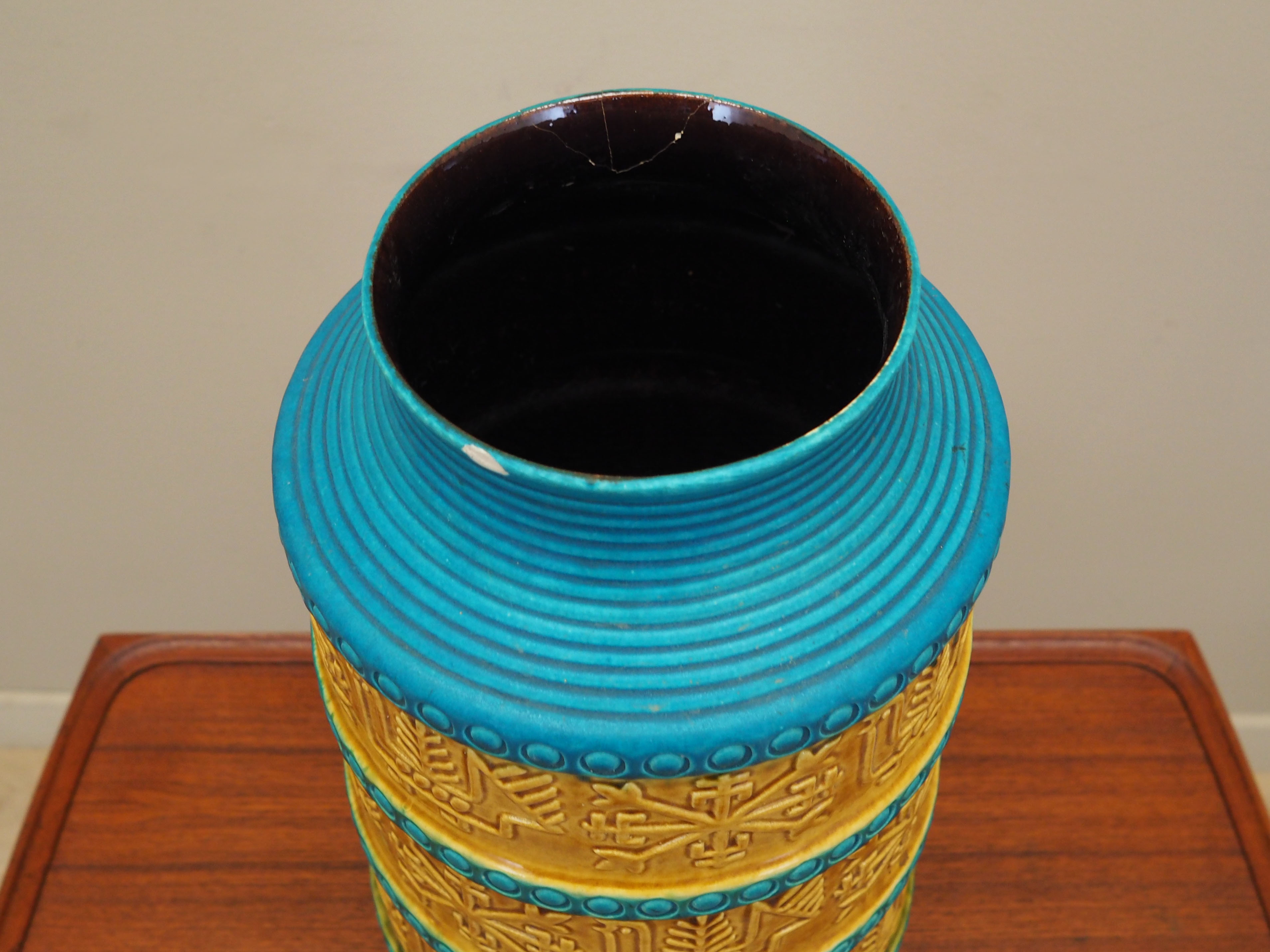 Vase Keramik 1960er Jahre