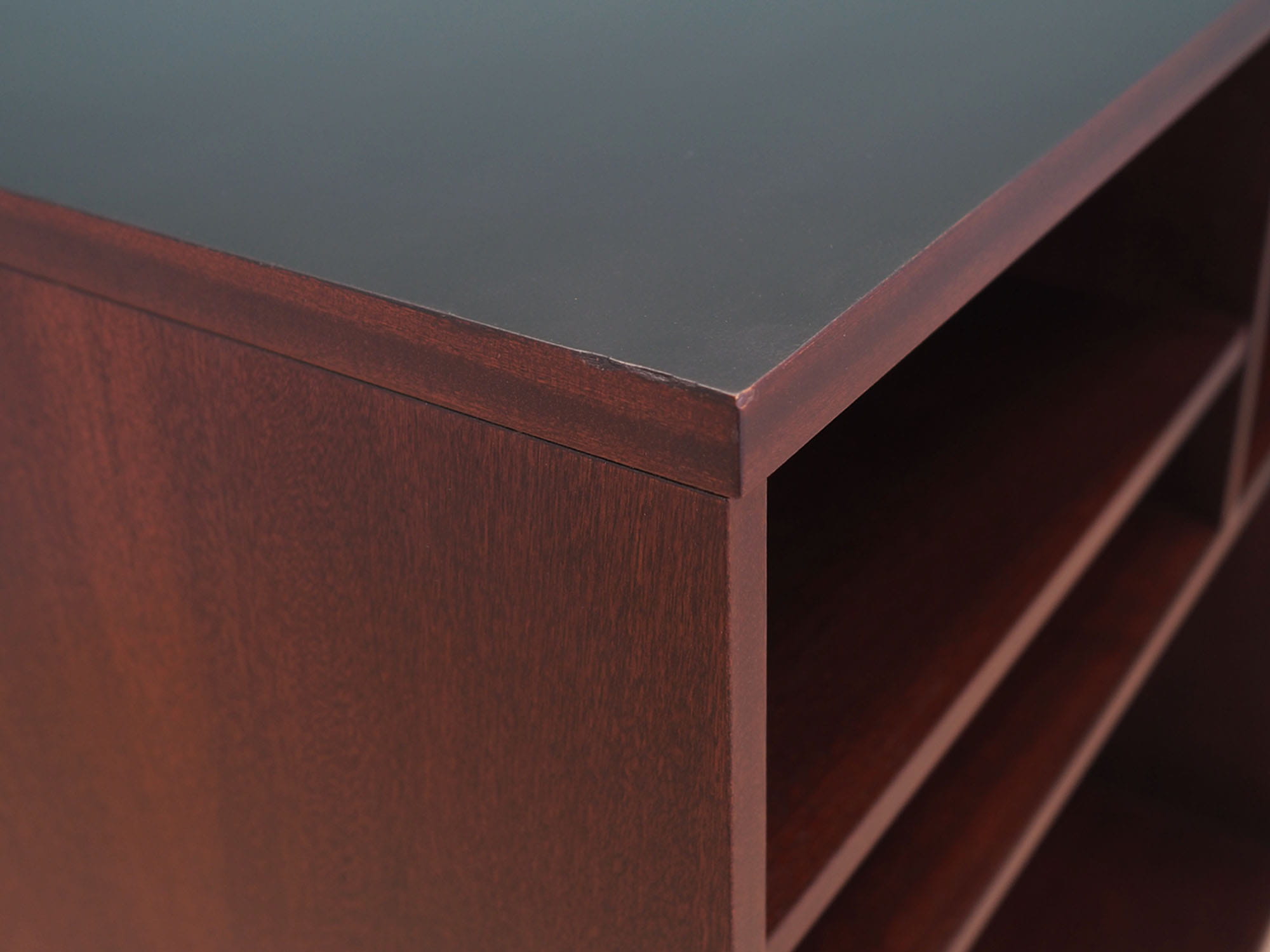 Mahogany Büucherregal 1960 Jahre