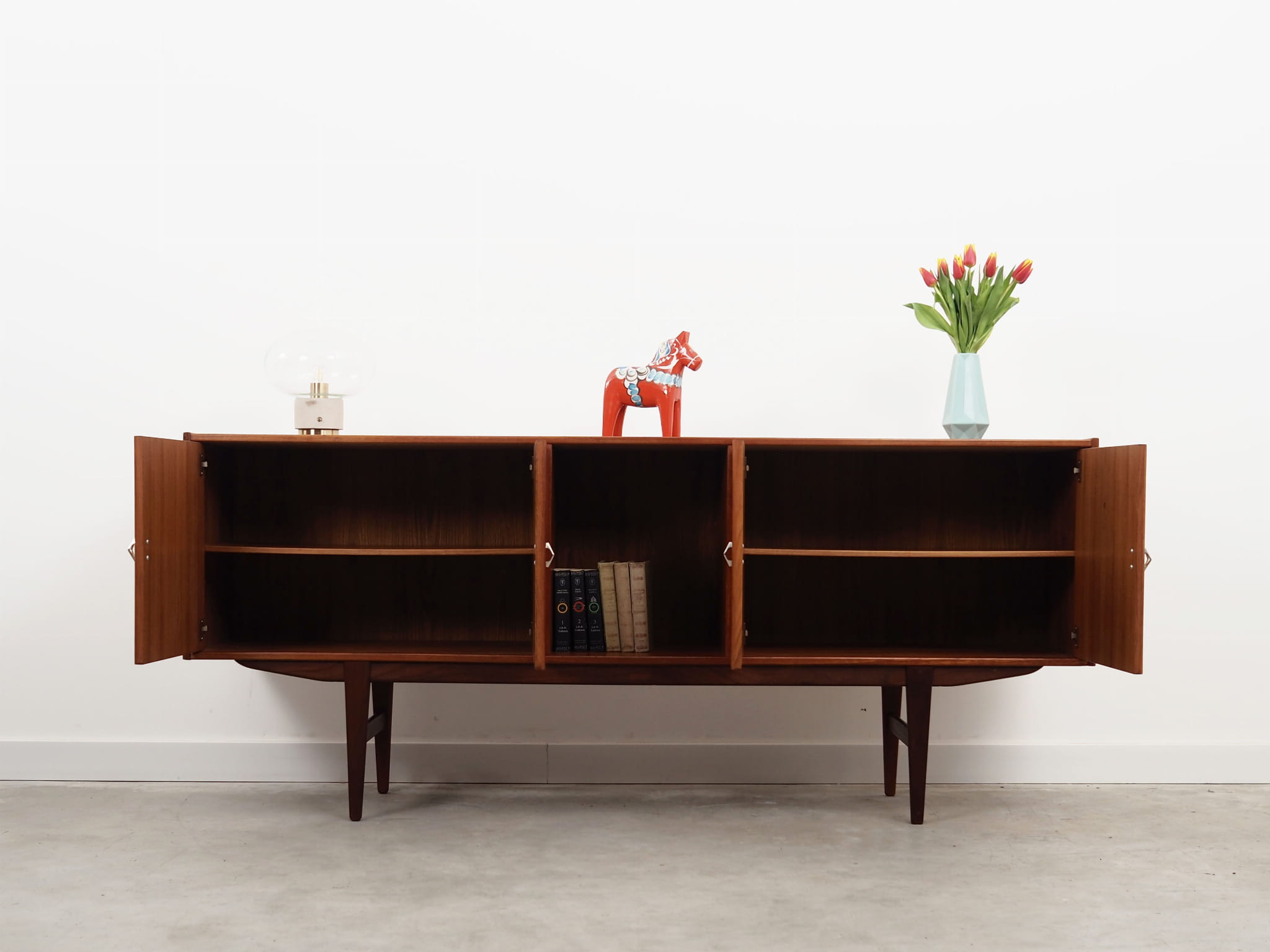 Vintage Sideboard Teak wood Brown 1970s