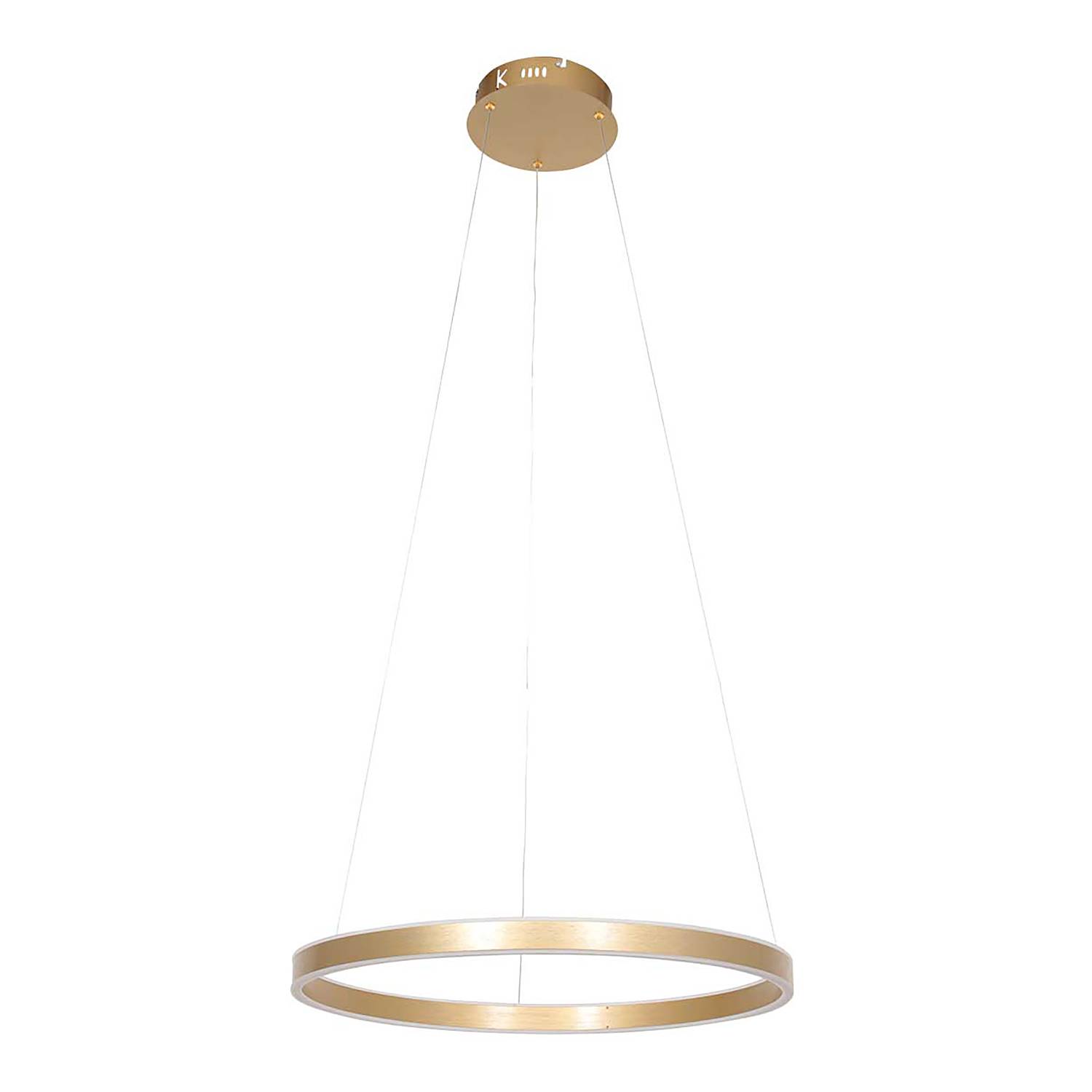 Ringlux Pendelleuchte Aluminium Gold 30 cm