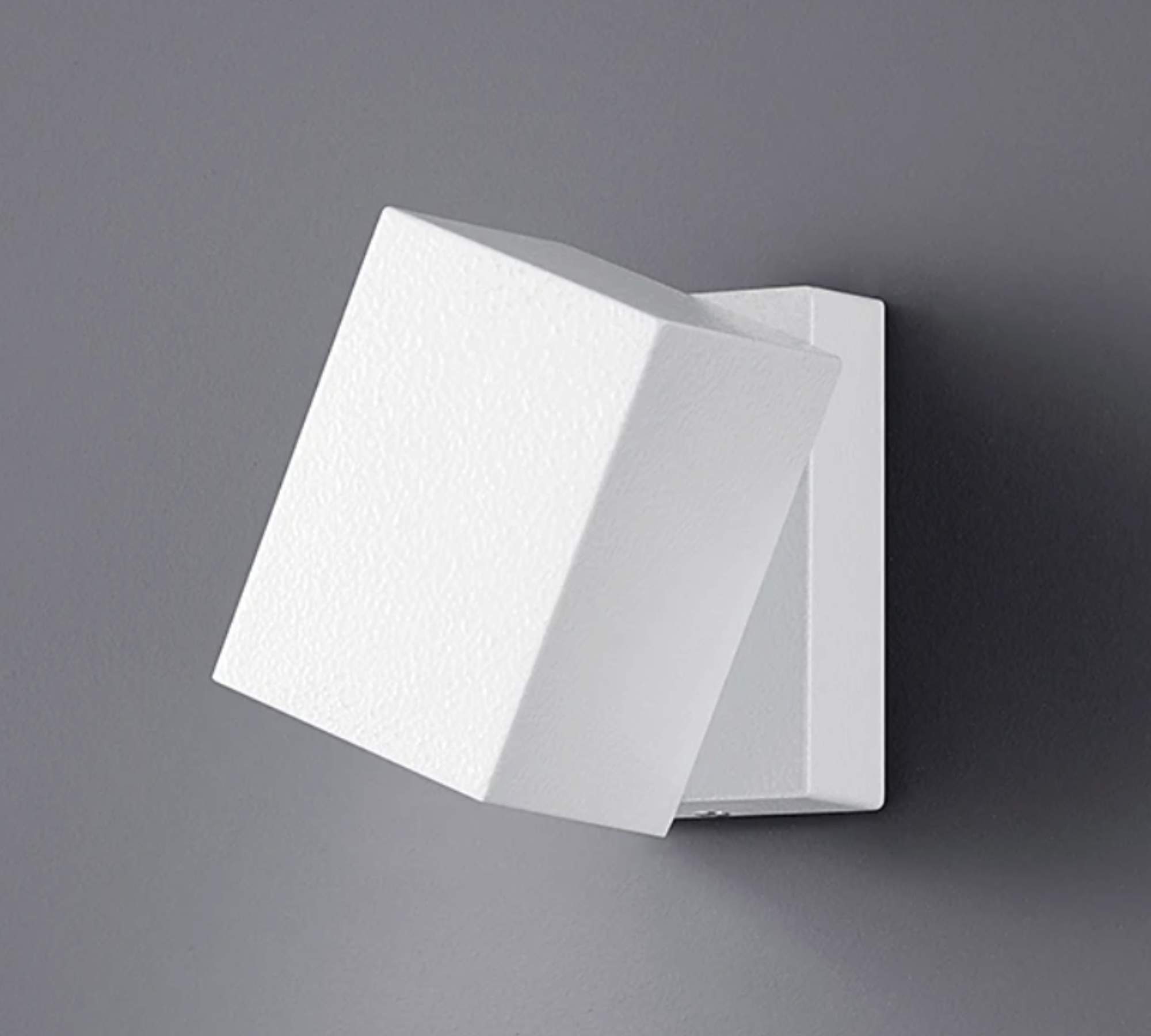 Outdoor LED Wandleuchte 1-flammig Aluminium Weiß