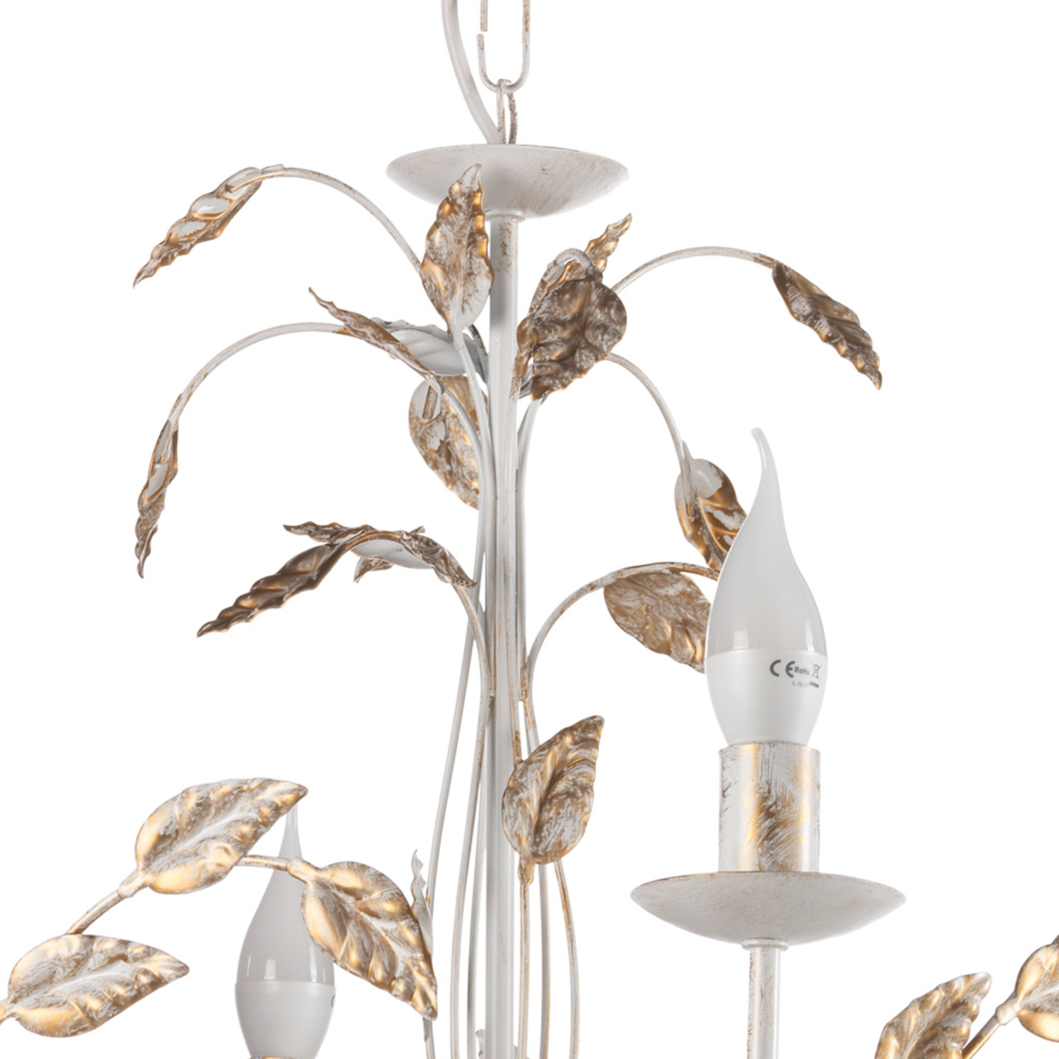 Collana Chandelier 6-light Iron White