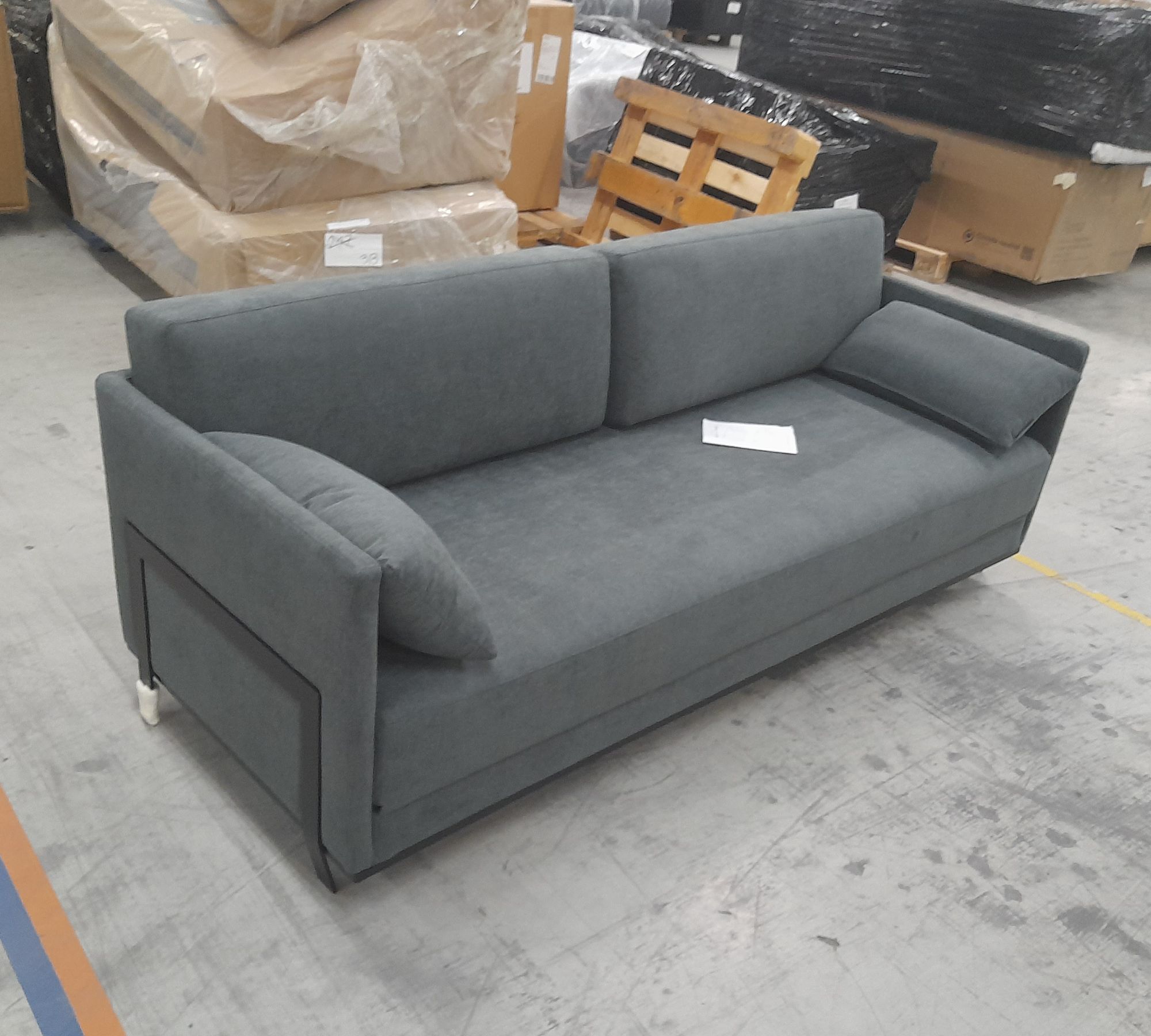 Chill by SLS Schlafsofa Form Blue Grey