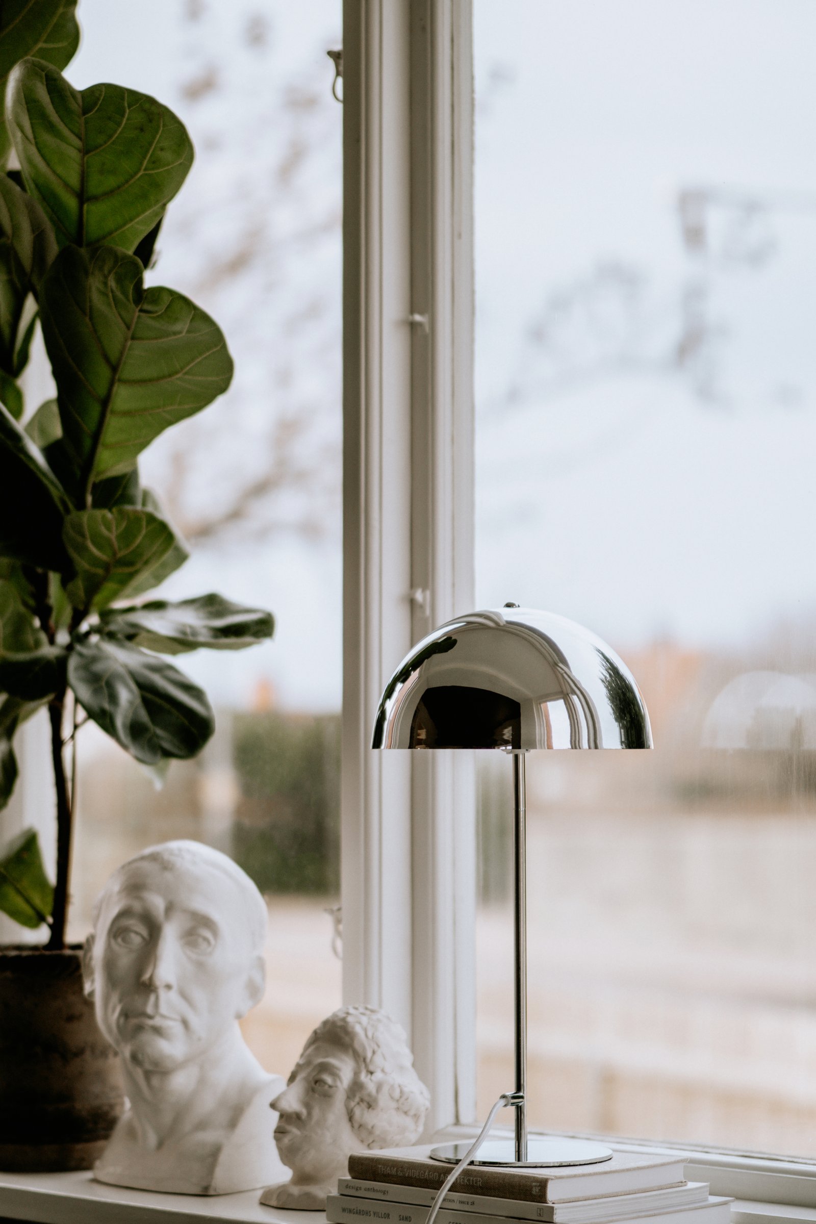 Icon Tischleuchte Chrom Ø 18cm