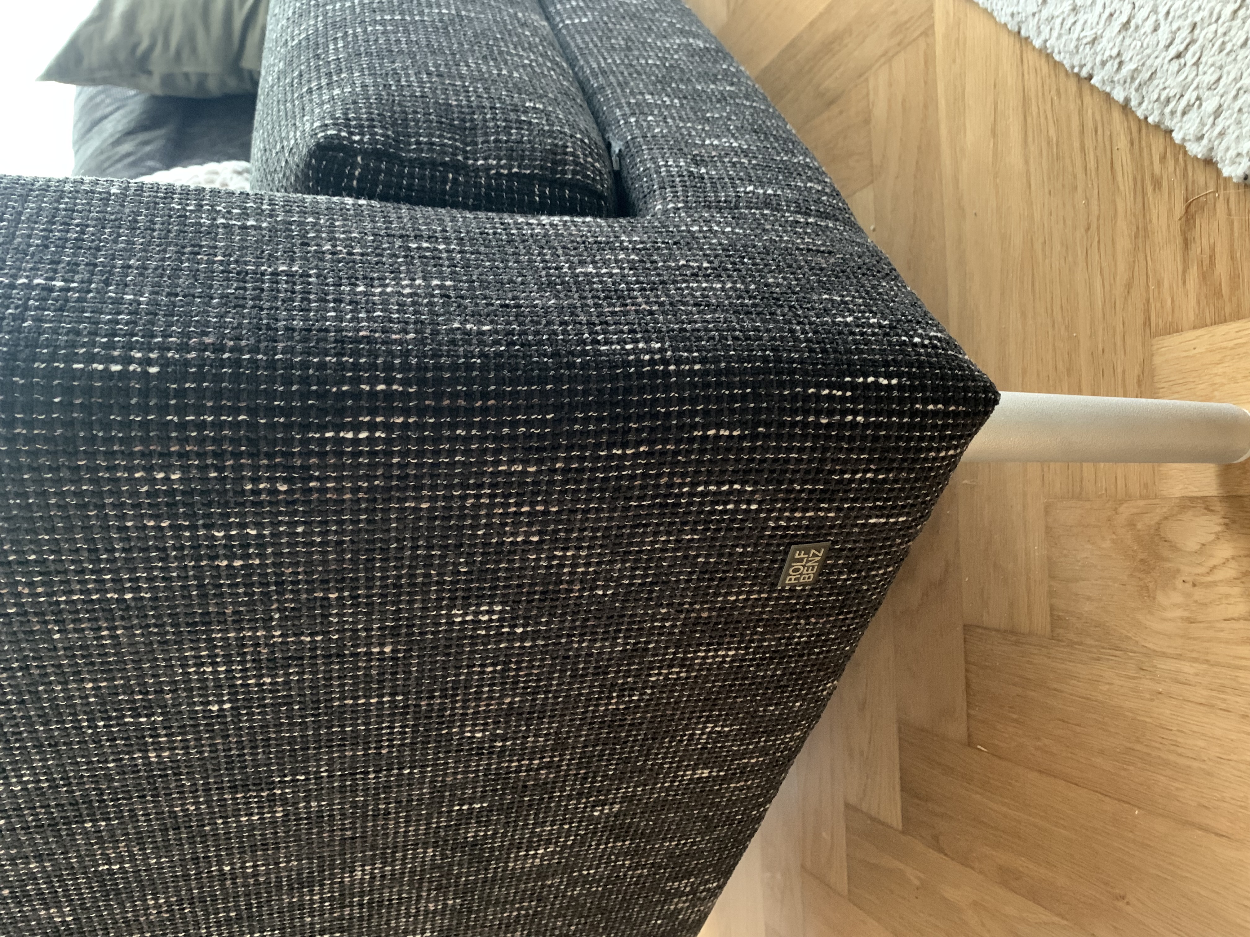 Ecksofa Grau