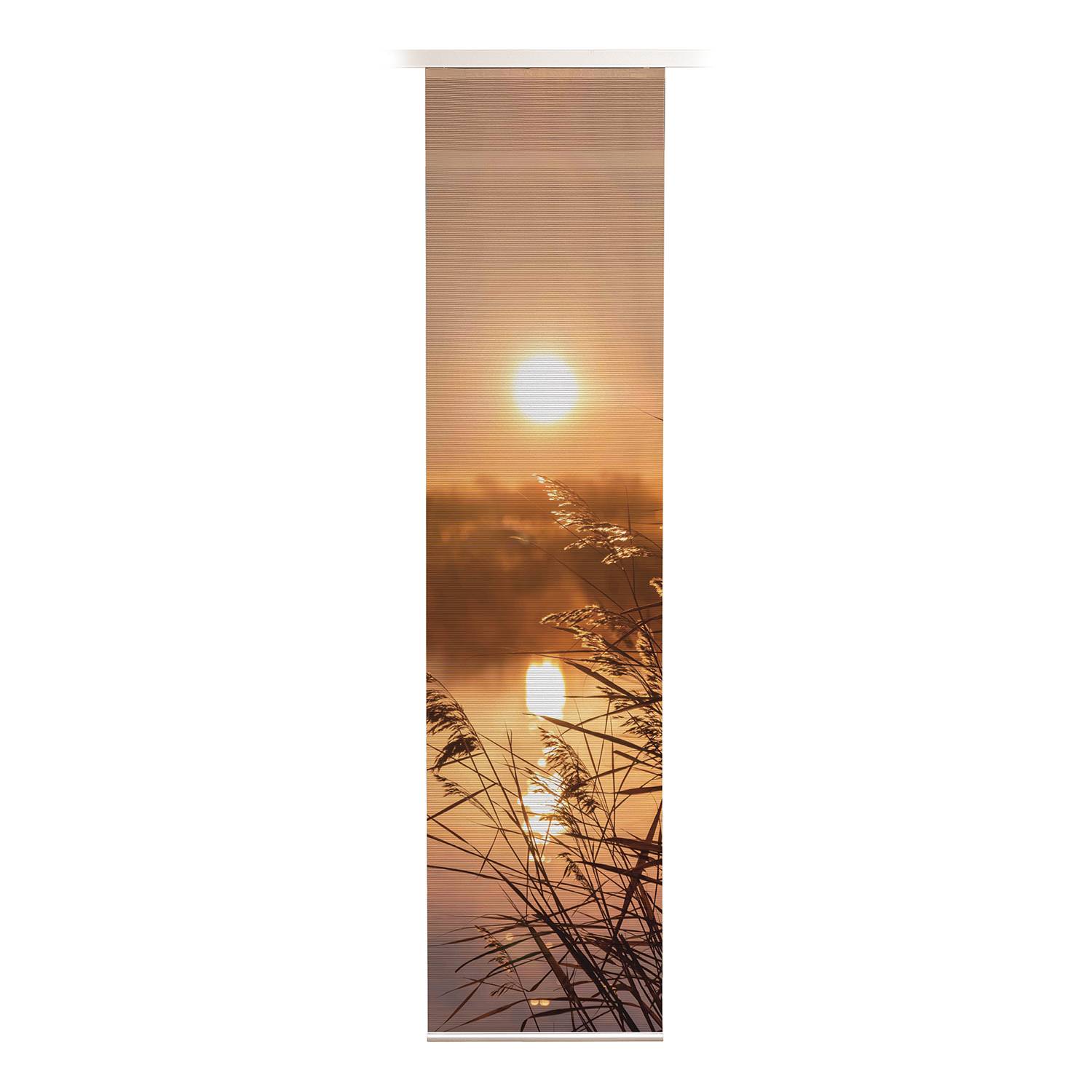 Schiebevorhang Puesta Polyester Kupfer