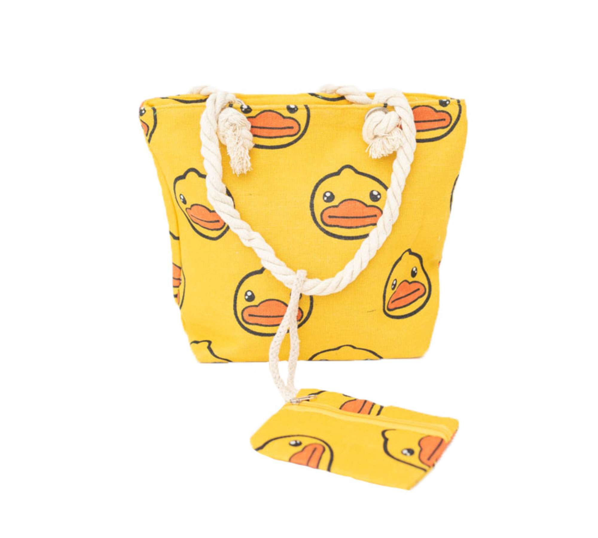 Duck Summer Bag Textile Yellow