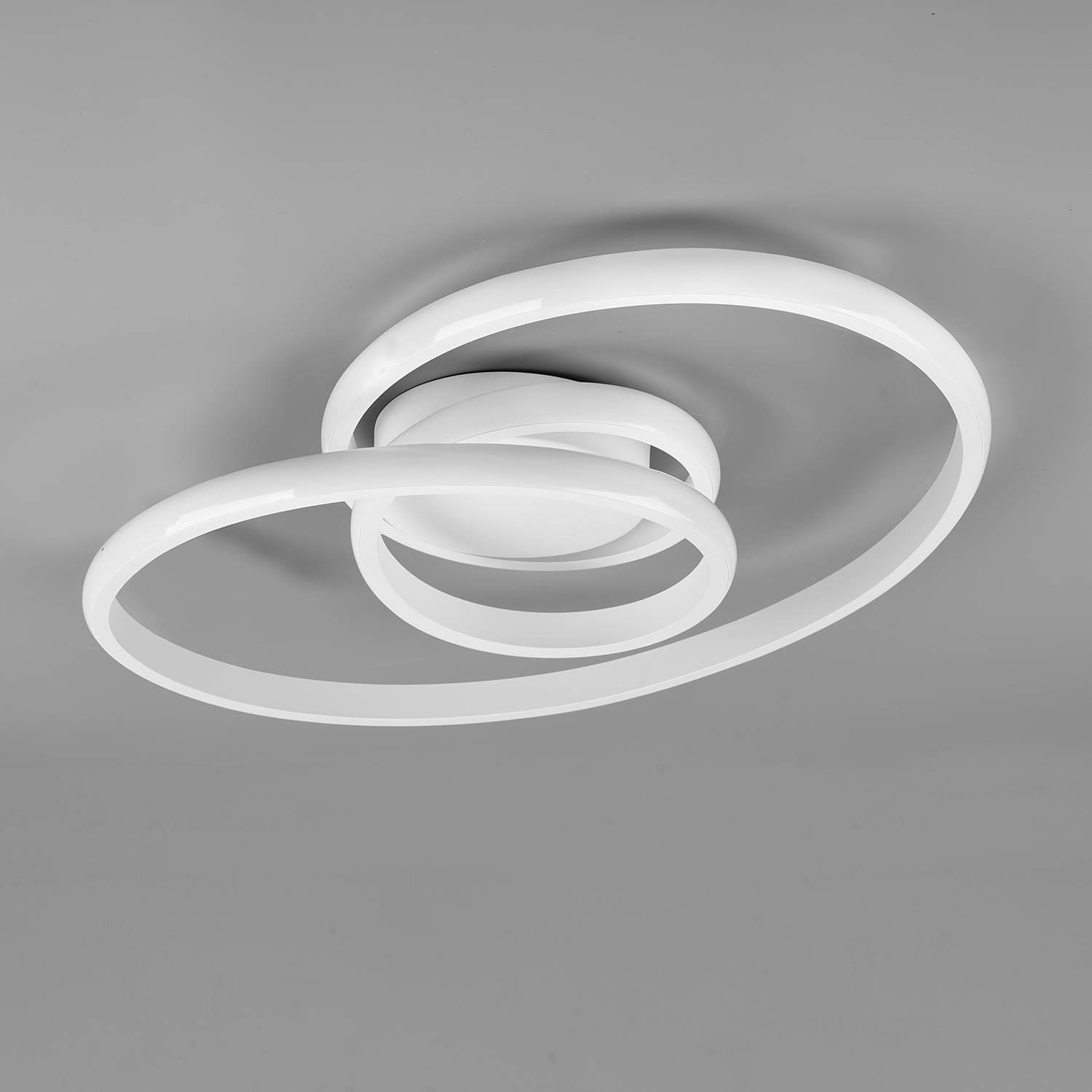 Sansa II LED-Deckenleuchte Polyacryl Eisen 1-flammig