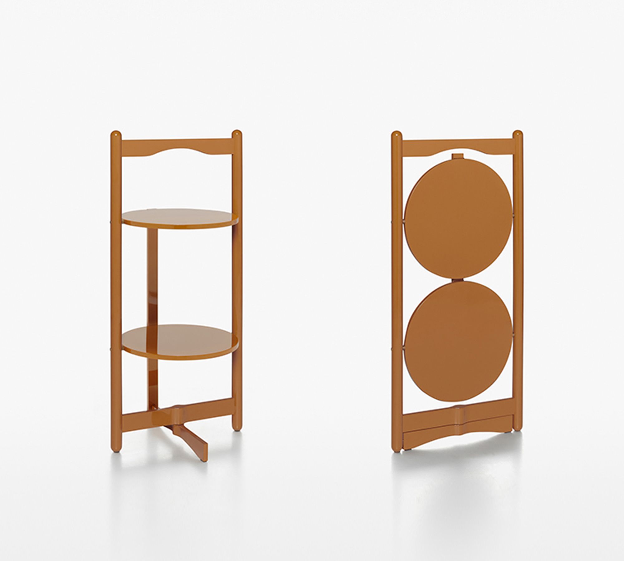 Florian Folding Table Wood Yellow