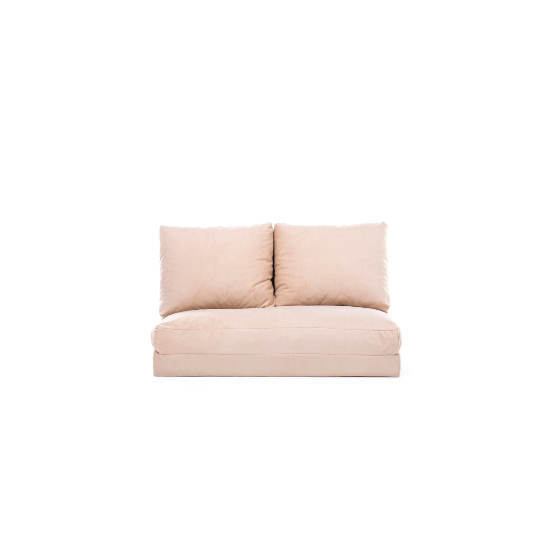 Taida Schlafsofa 2-Sitzer Creme