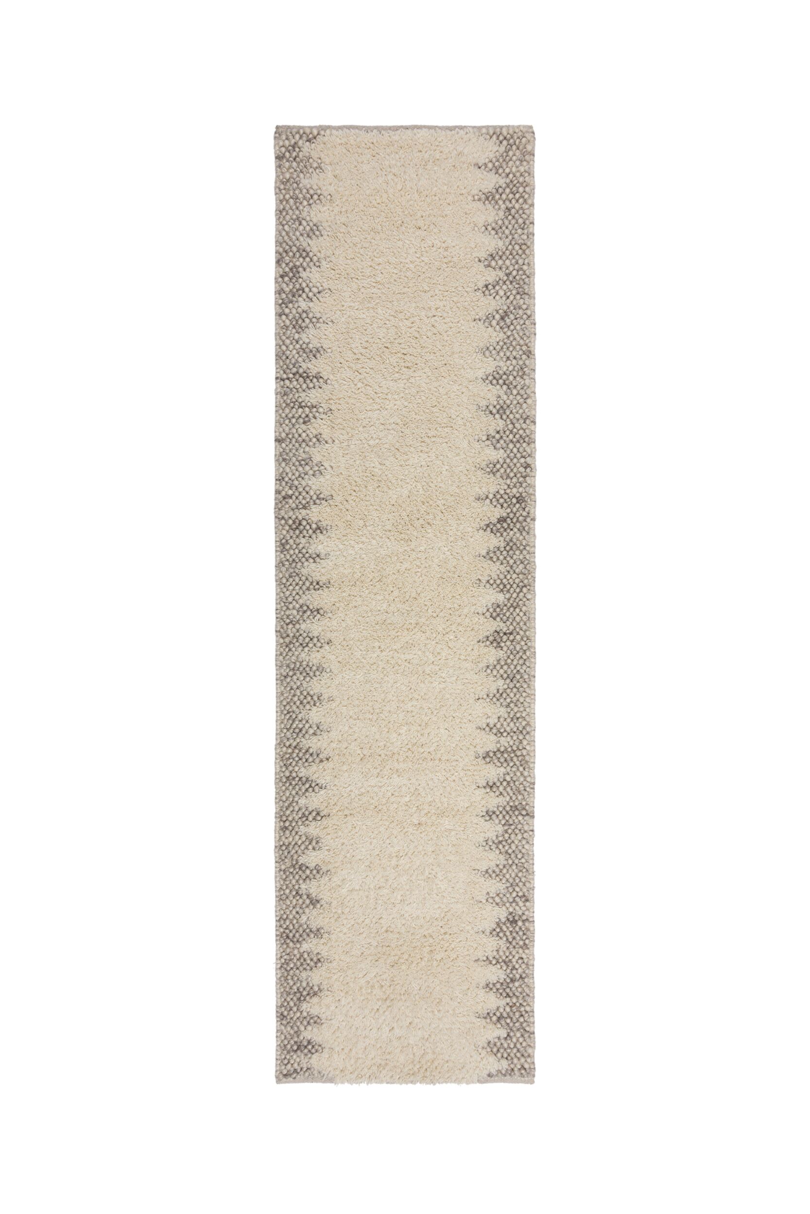 Minerals Border Teppich Hellbraun 60x230cm
