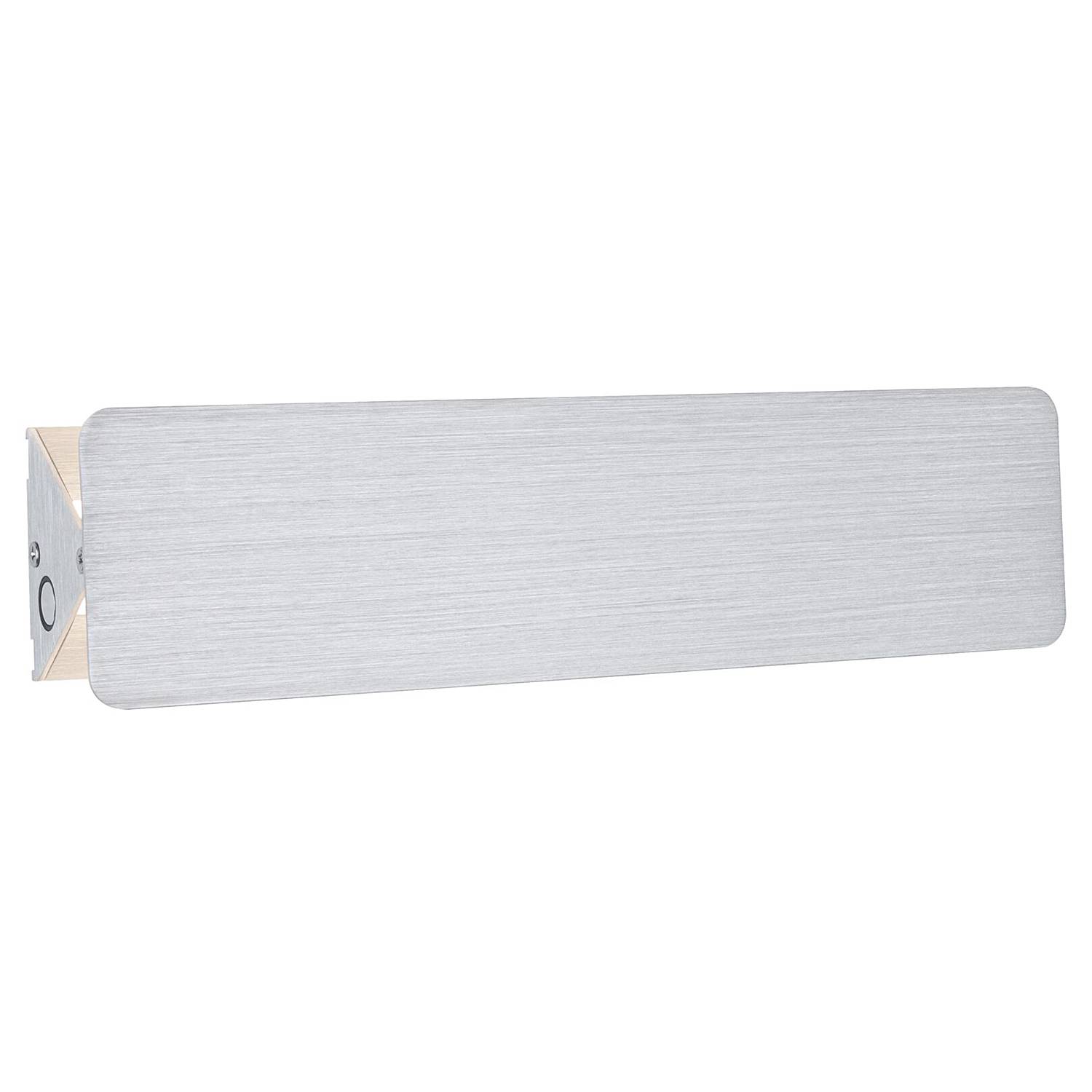 Katla Wandleuchte Aluminium Silber