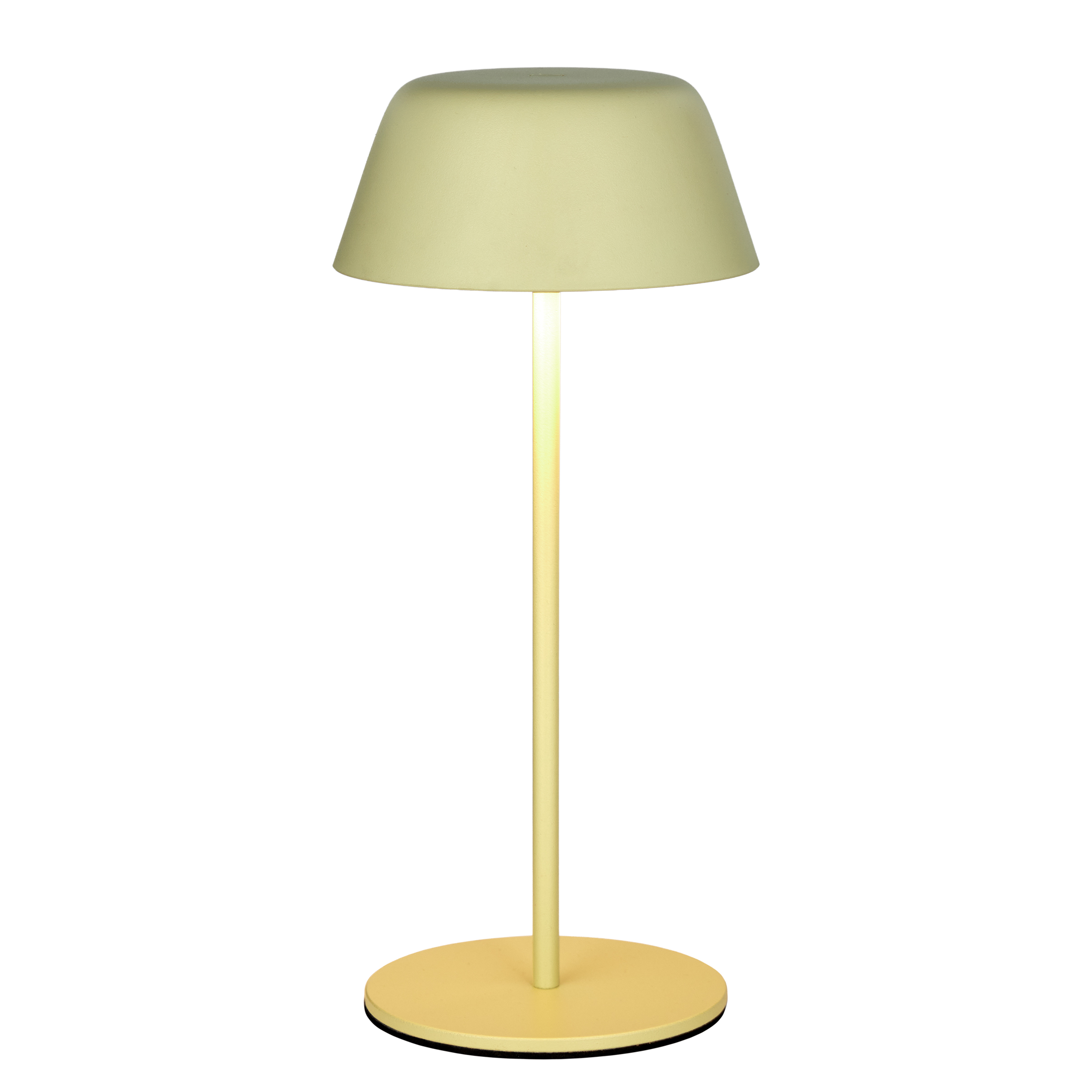 LIGHT UP LED lamp steel ABS yellow
