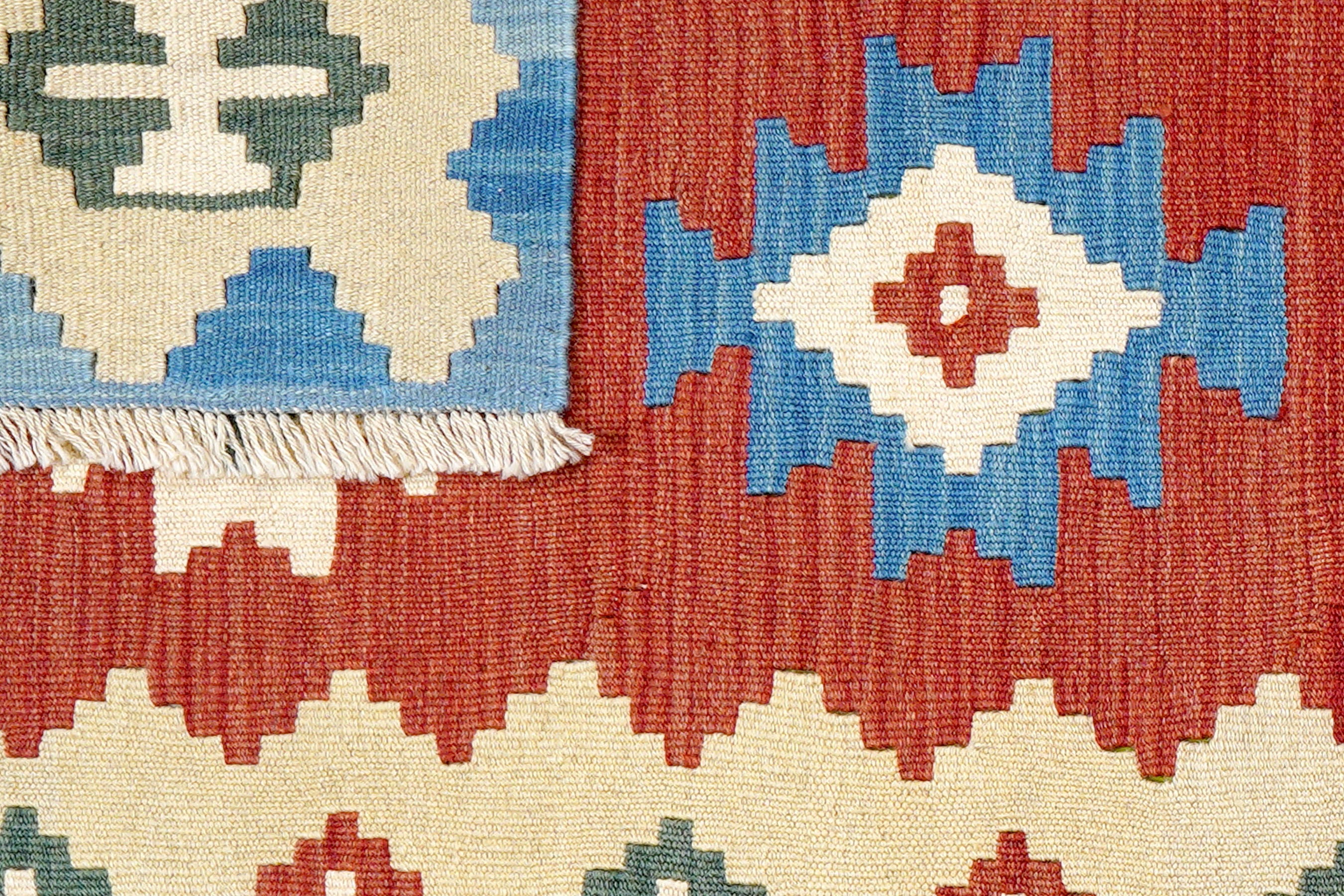 Kilim Gashgai Teppich Mehrfarbig