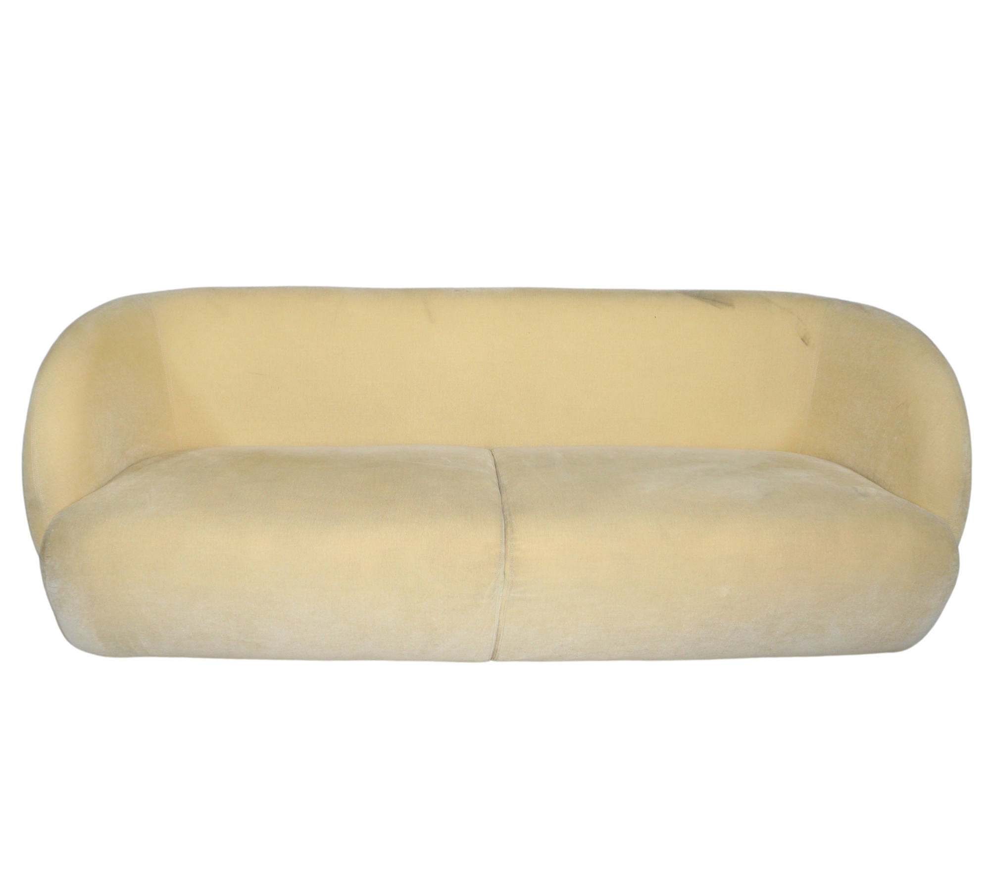 Design-Award-Winning Paula Sofa 3-Sitzer Moss Sun