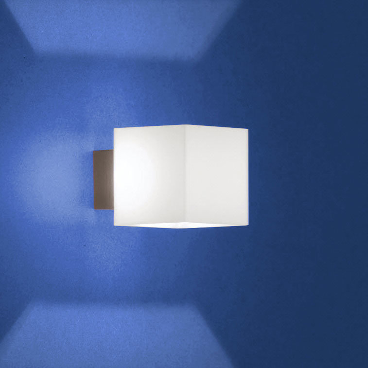 CUBE Wandleuchte Weiß