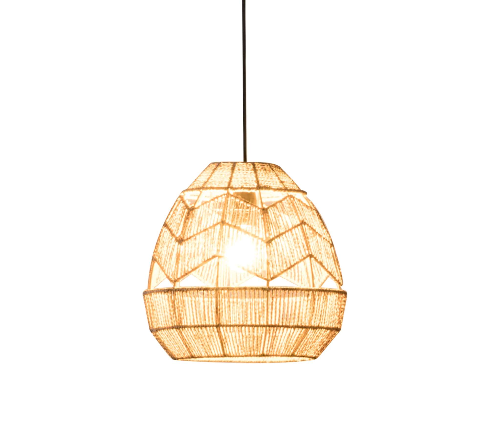 Pendant lamp Mols II Cotton fabric 1-light
