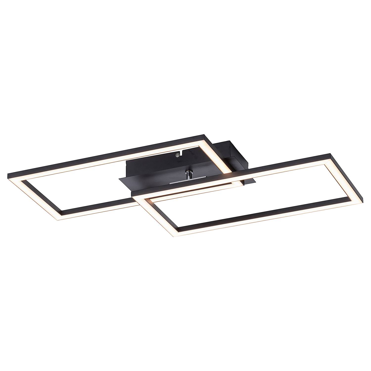 Iven E LED-Deckenleuchte Polycarbonat Aluminium