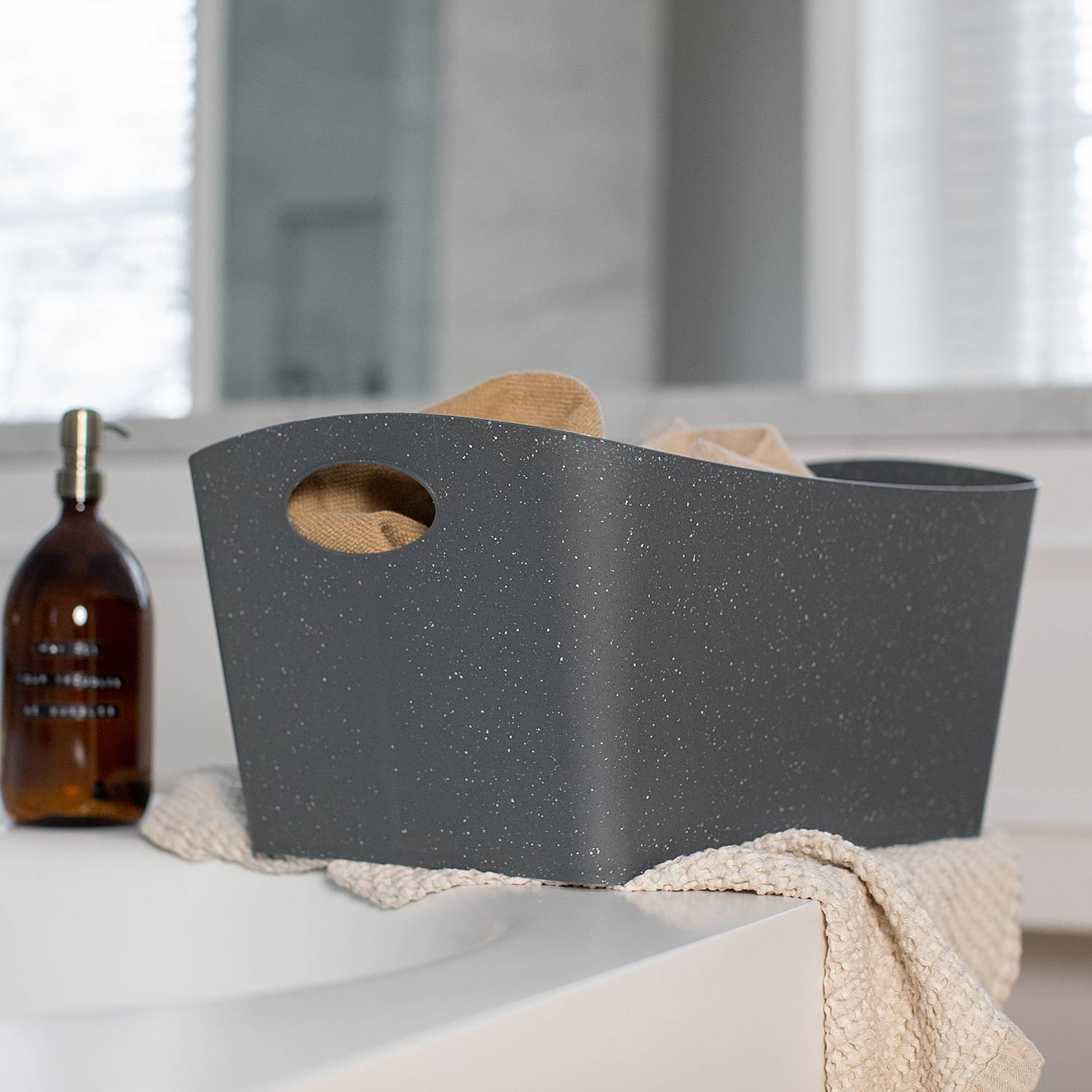 Aufbewahrungsbox Boxxx L Grau