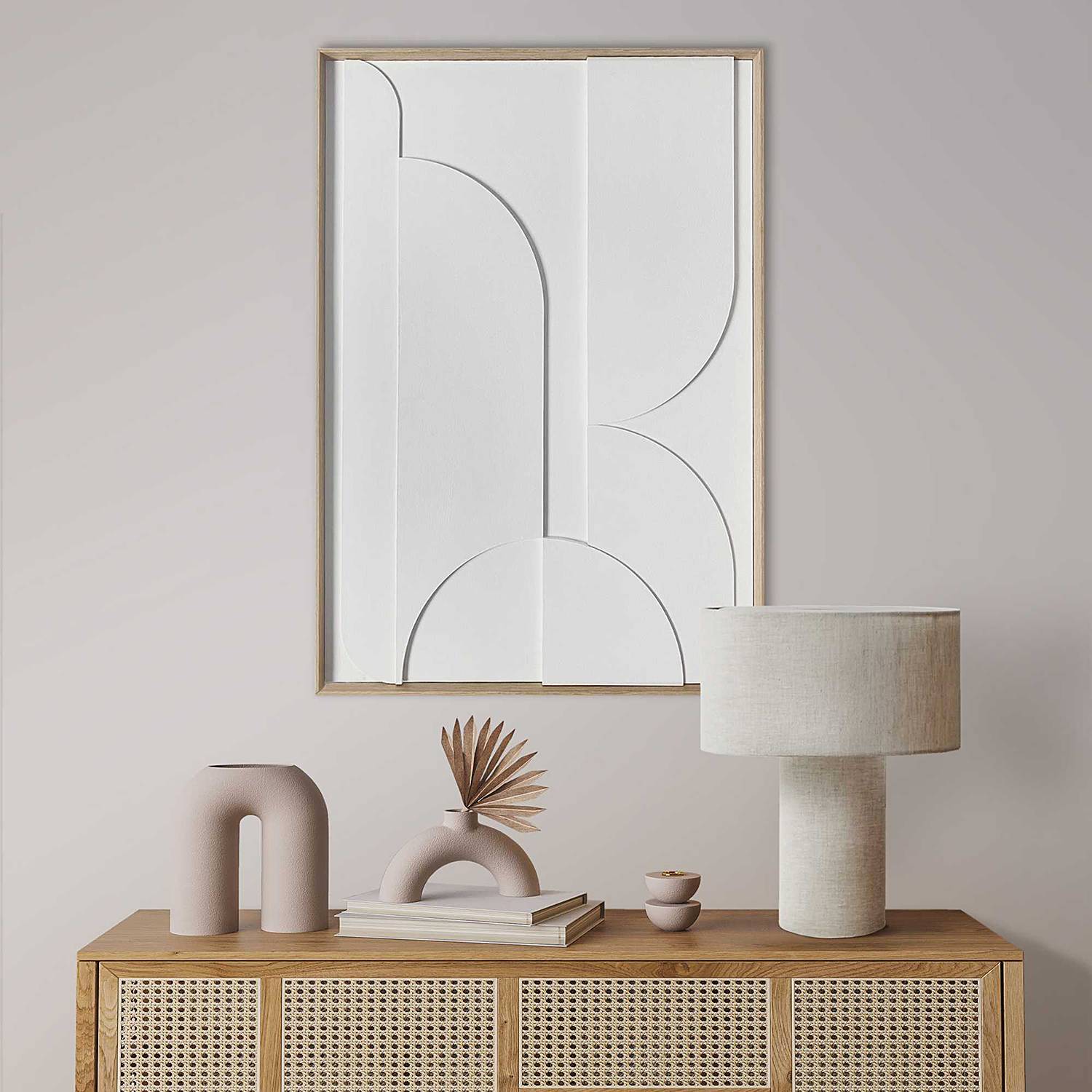 Wandbild Puzzeled MDF 50 x 70 cm